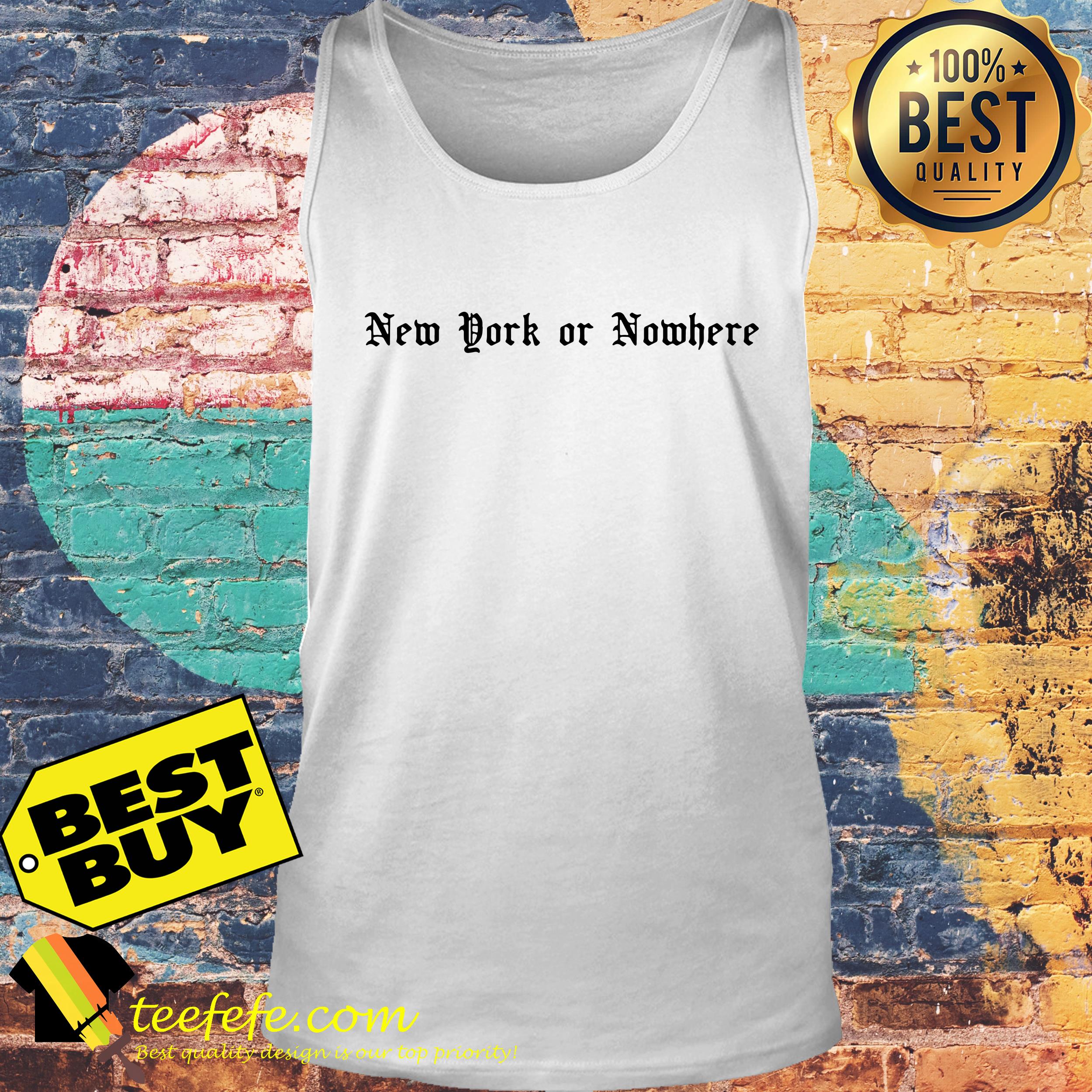 RJ Barrett New York or nowhere tank top
