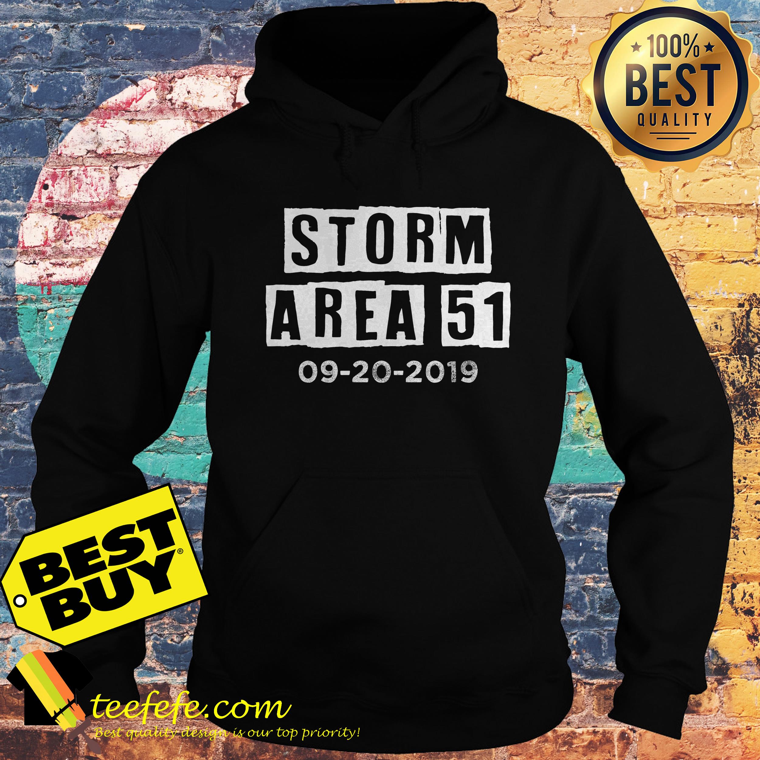 Storm Area 51 Raid 09-20-2019 hoodie