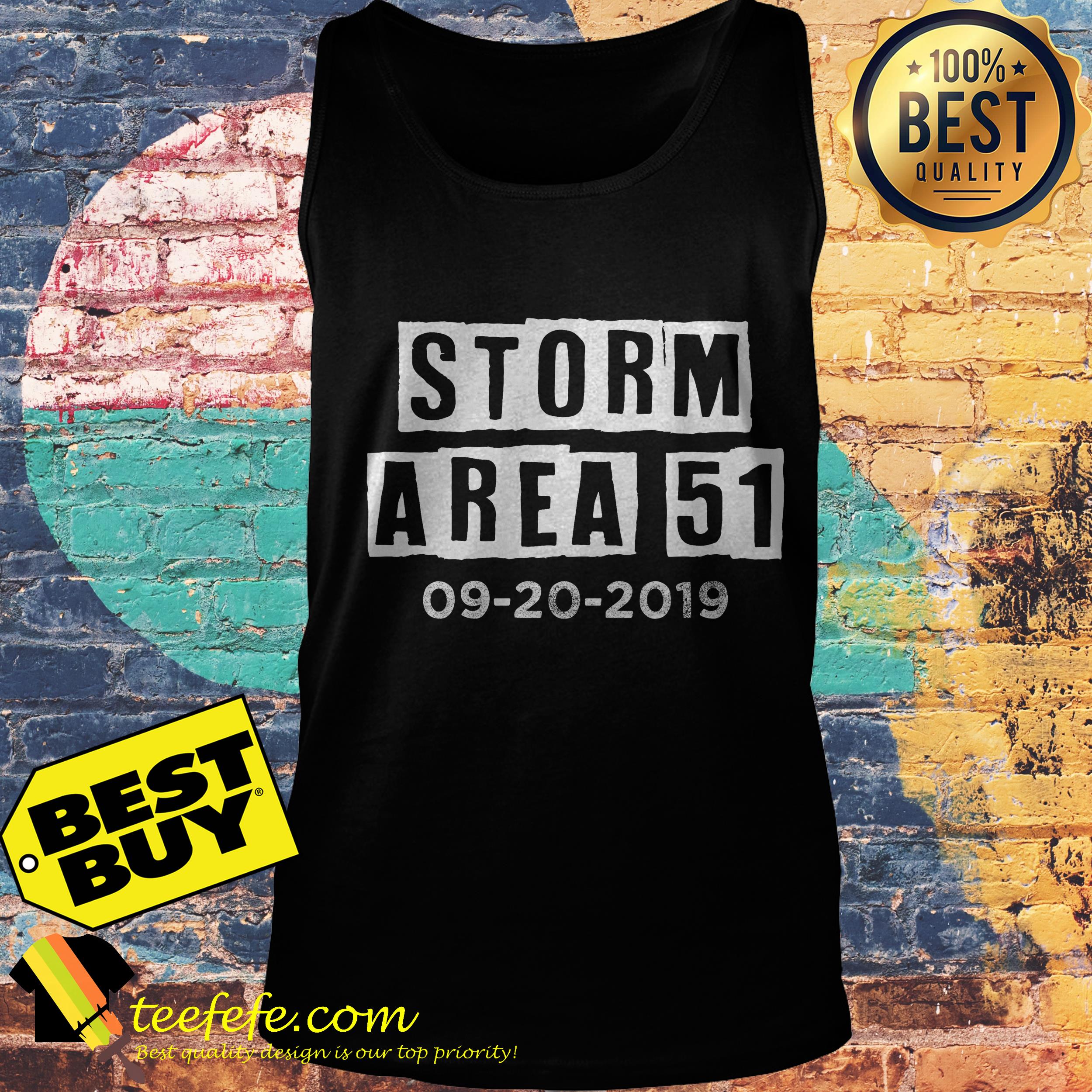 Storm Area 51 Raid 09-20-2019 tank top