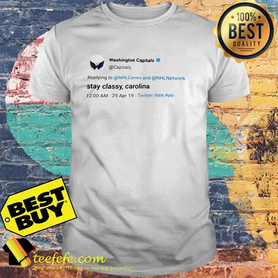 Washington capitals stay classy carolina eagle shirt
