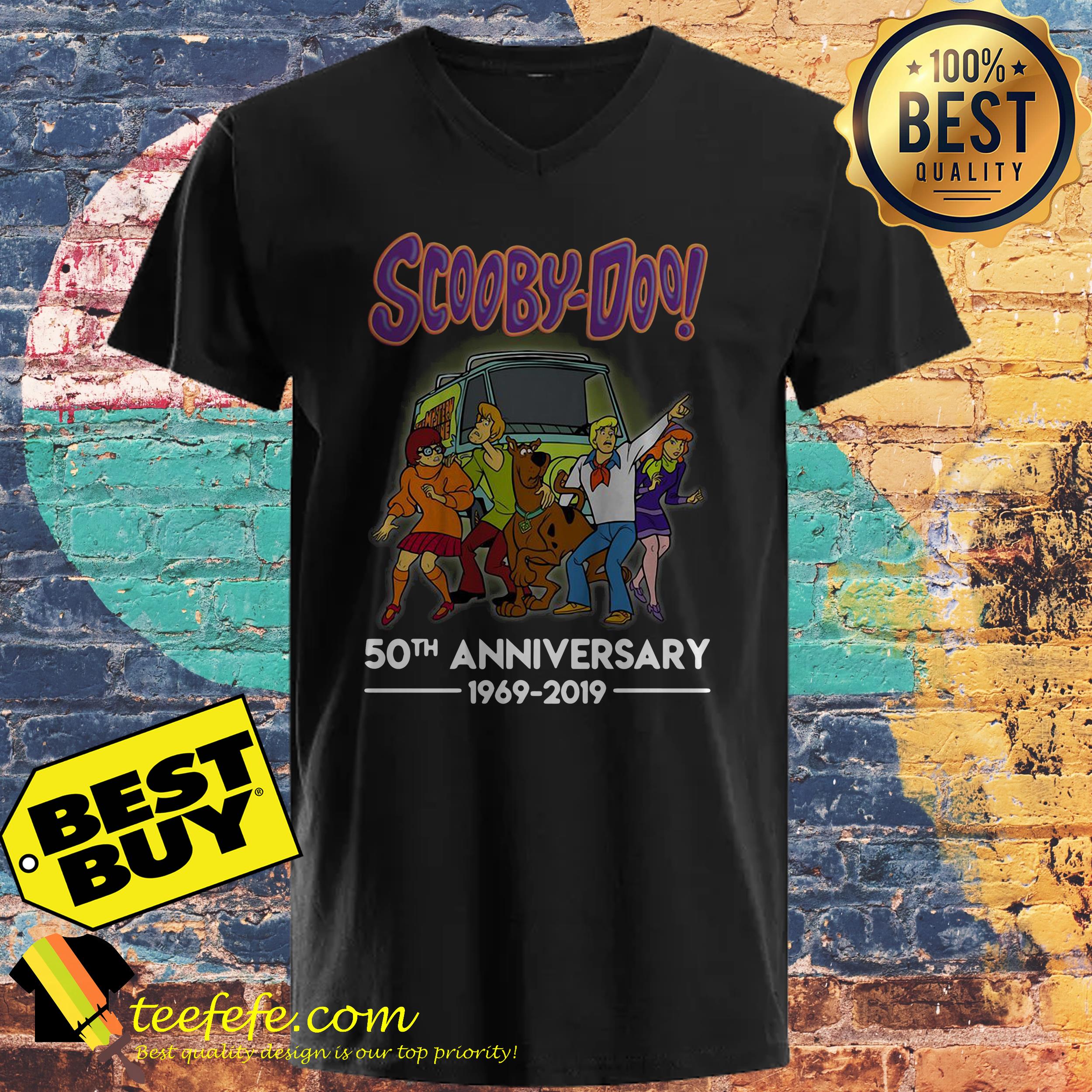 50th anniversary Scooby-Doo 1969-2019 heart shirt 50th anniversary Scooby-Doo 1969-2019 heart ladies tee