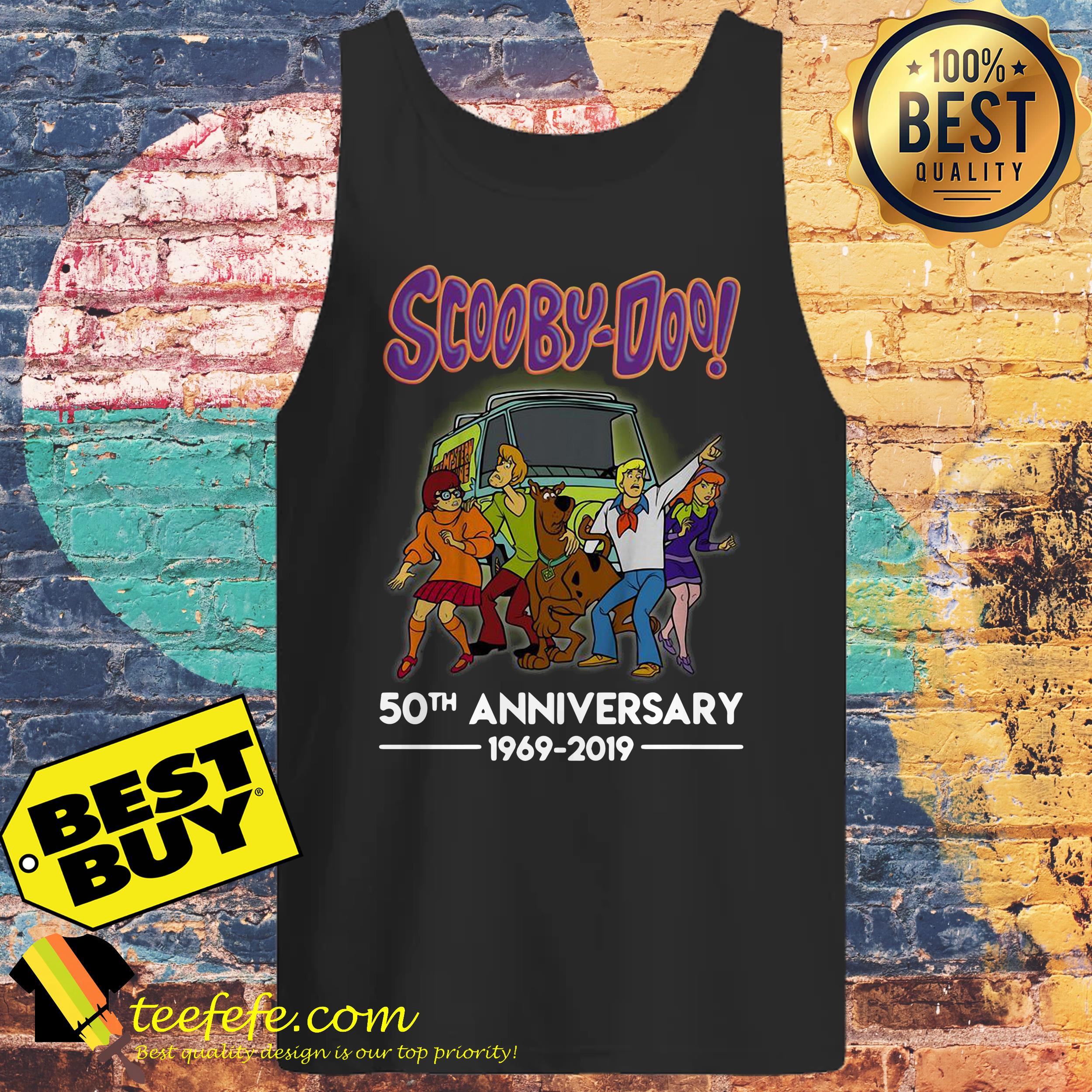 50th anniversary Scooby-Doo 1969-2019 heart shirt 50th anniversary Scooby-Doo 1969-2019 heart tank top