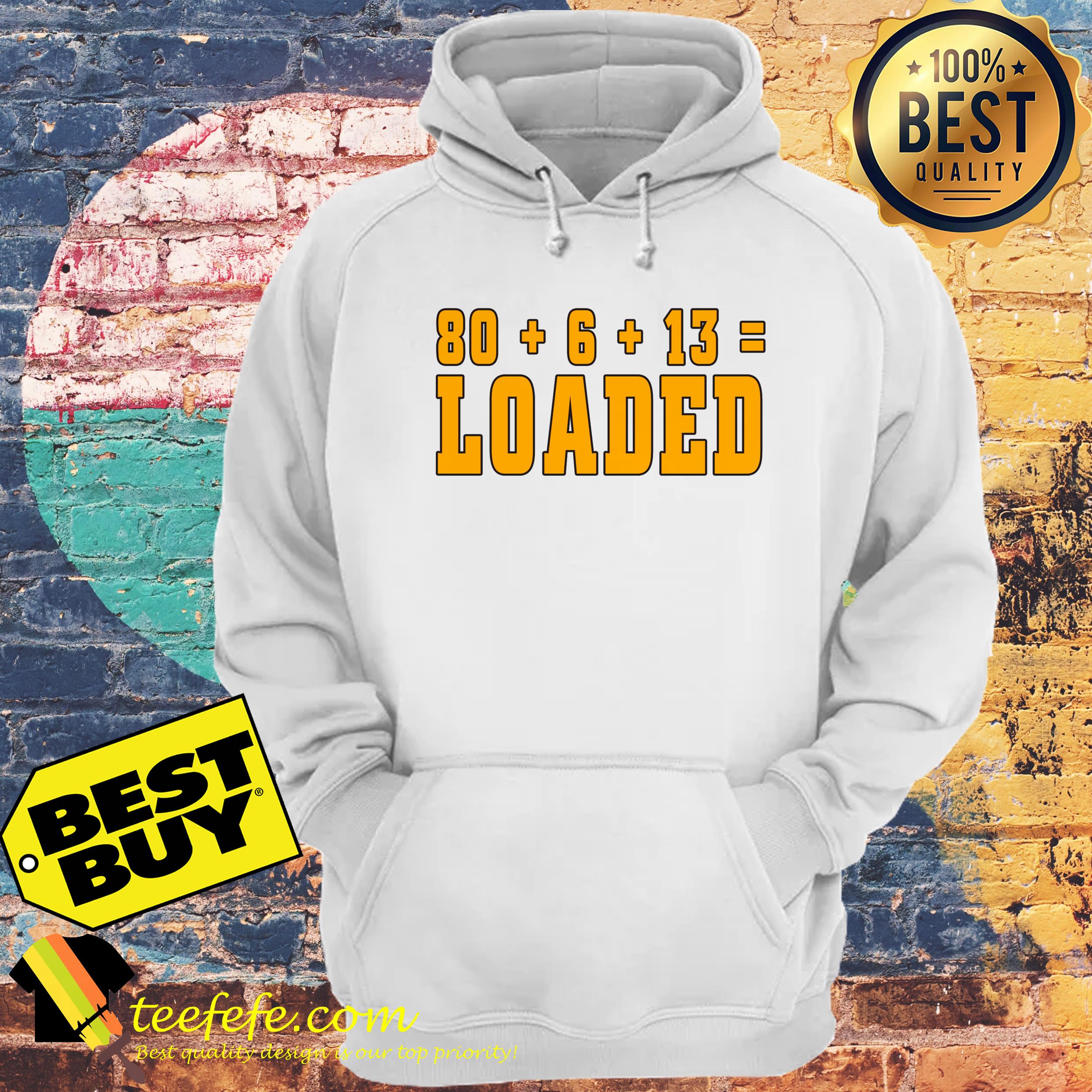 80 + 6 +13 = LOADED Baker Mayfield-Cleveland Browns hoodie
