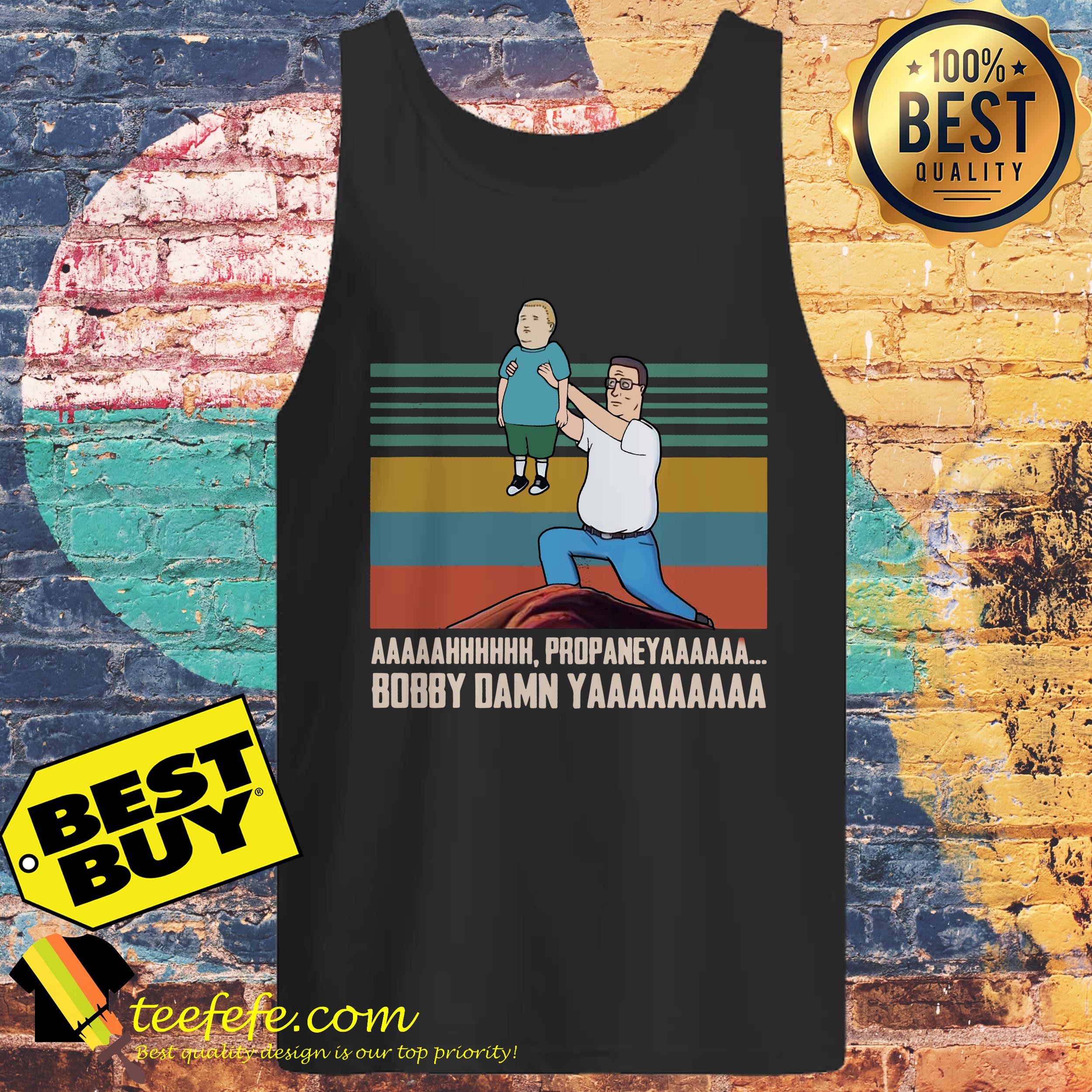 AAA Propaneyaa Bobby Damn Yaaa tank top