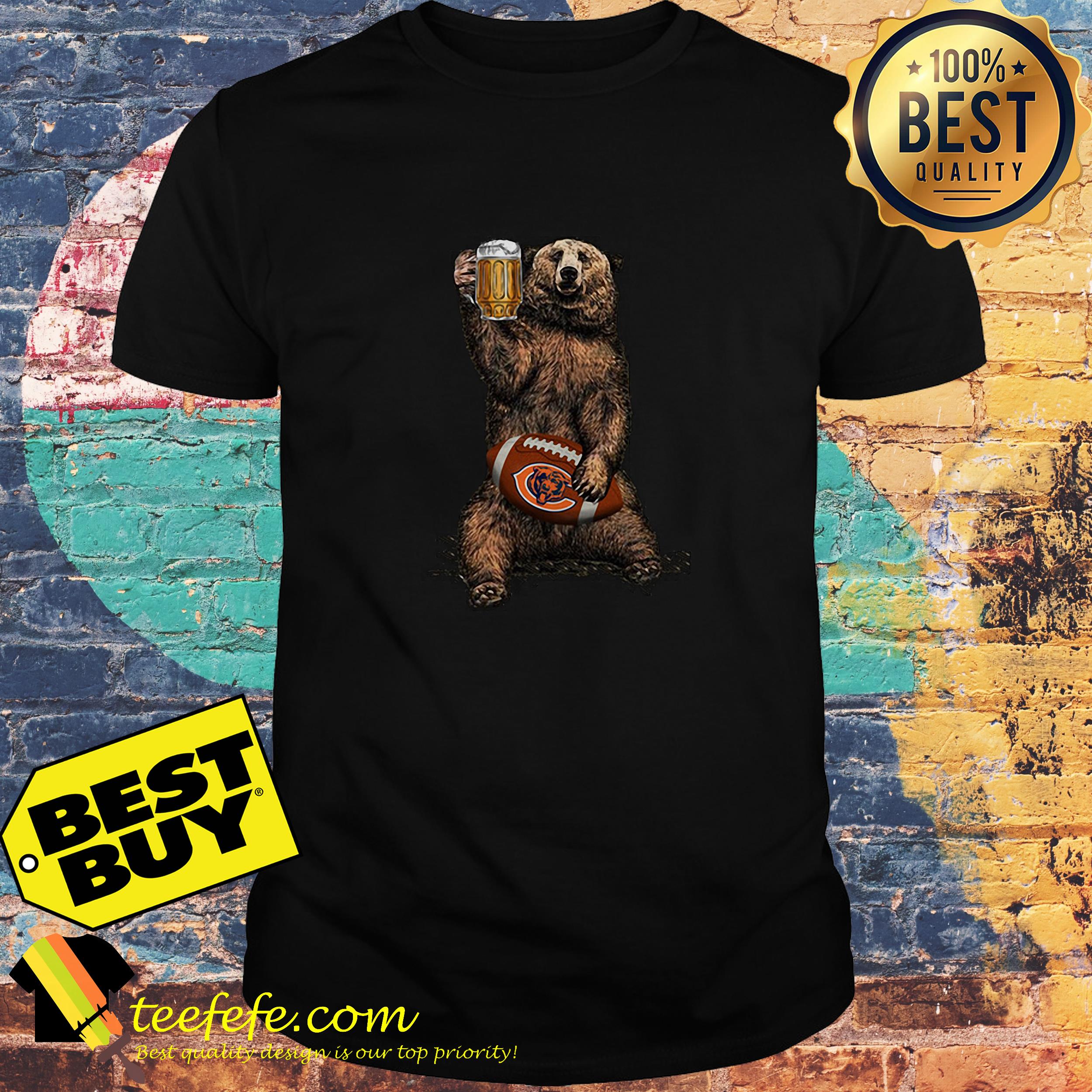 Beer Bear Chicago Bears shirt