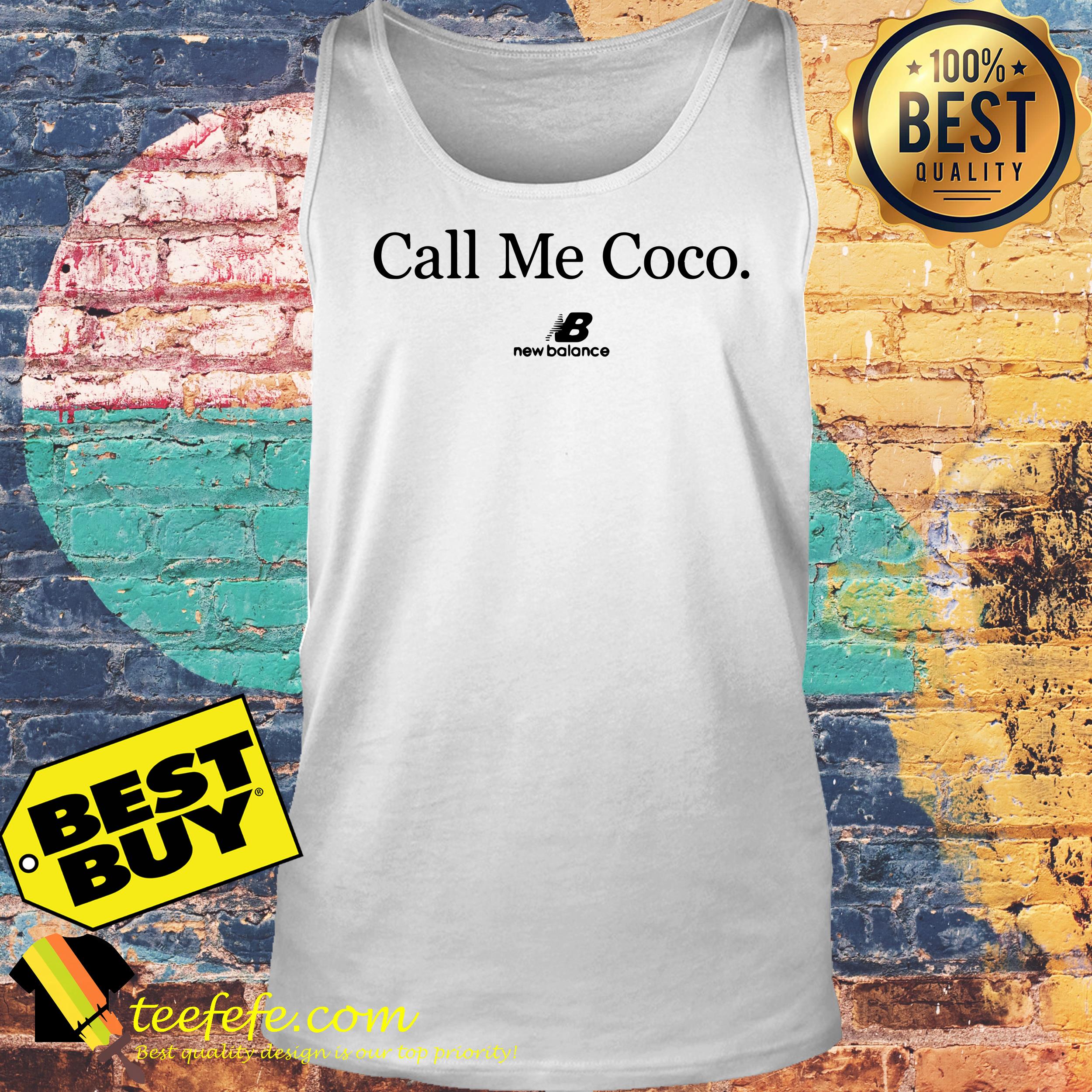 Call me coco new Balance tank top