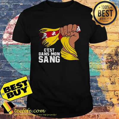 Official C'est dans mon sang shirt