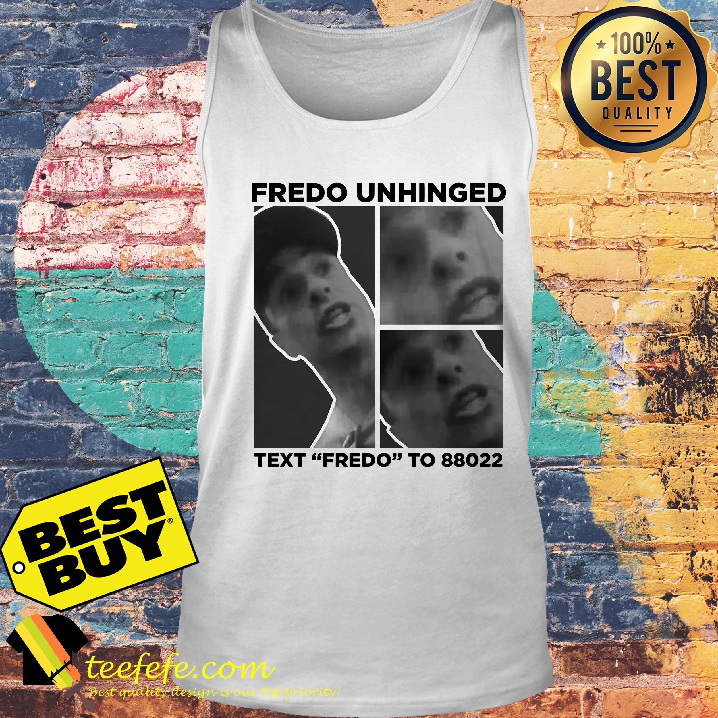 Chris Cuomo Fredo Unhinged Text To 88022 tank top