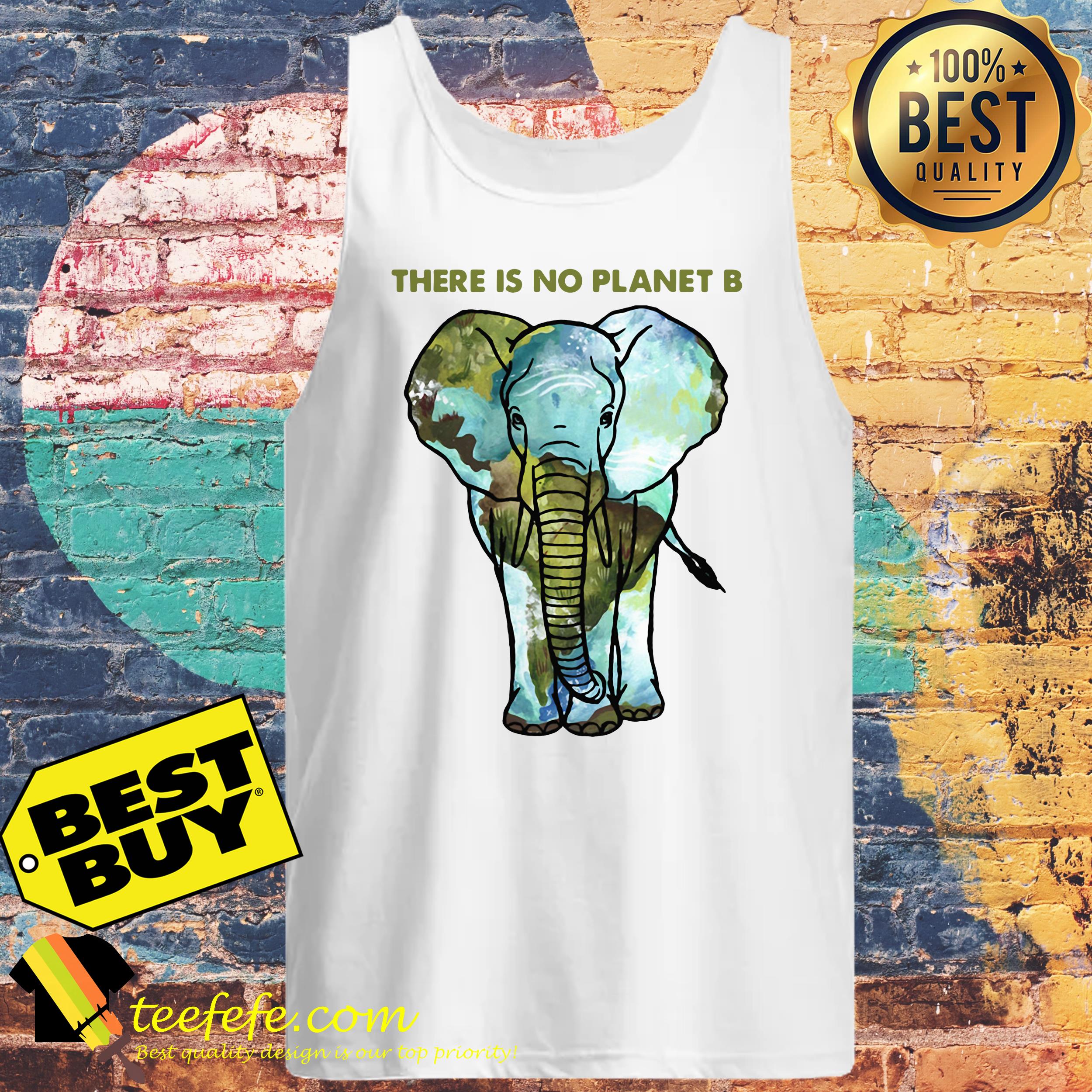 Elephant there is no planet B tank top