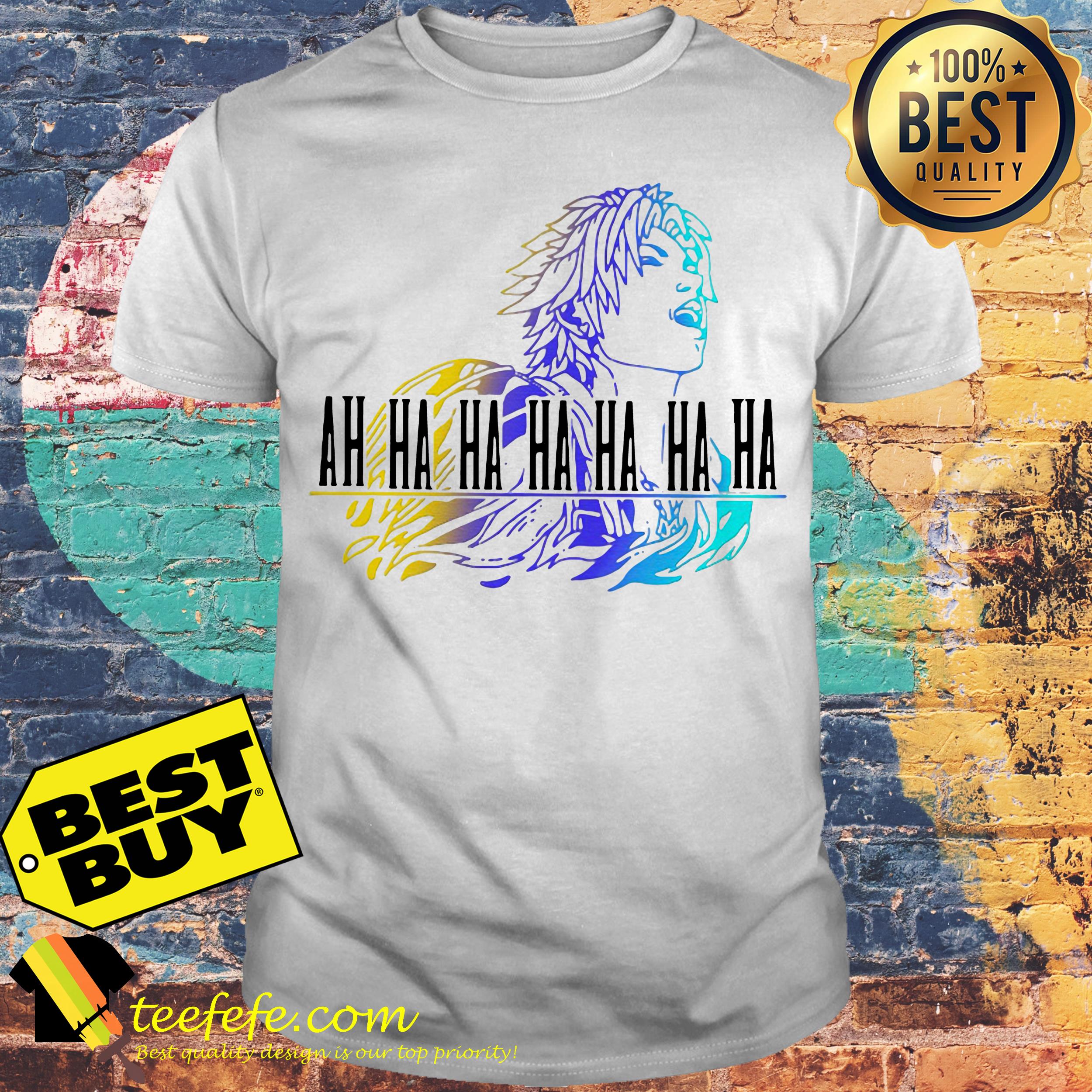Final Fantasy Tidus Laugh ah ha ha ha shirt