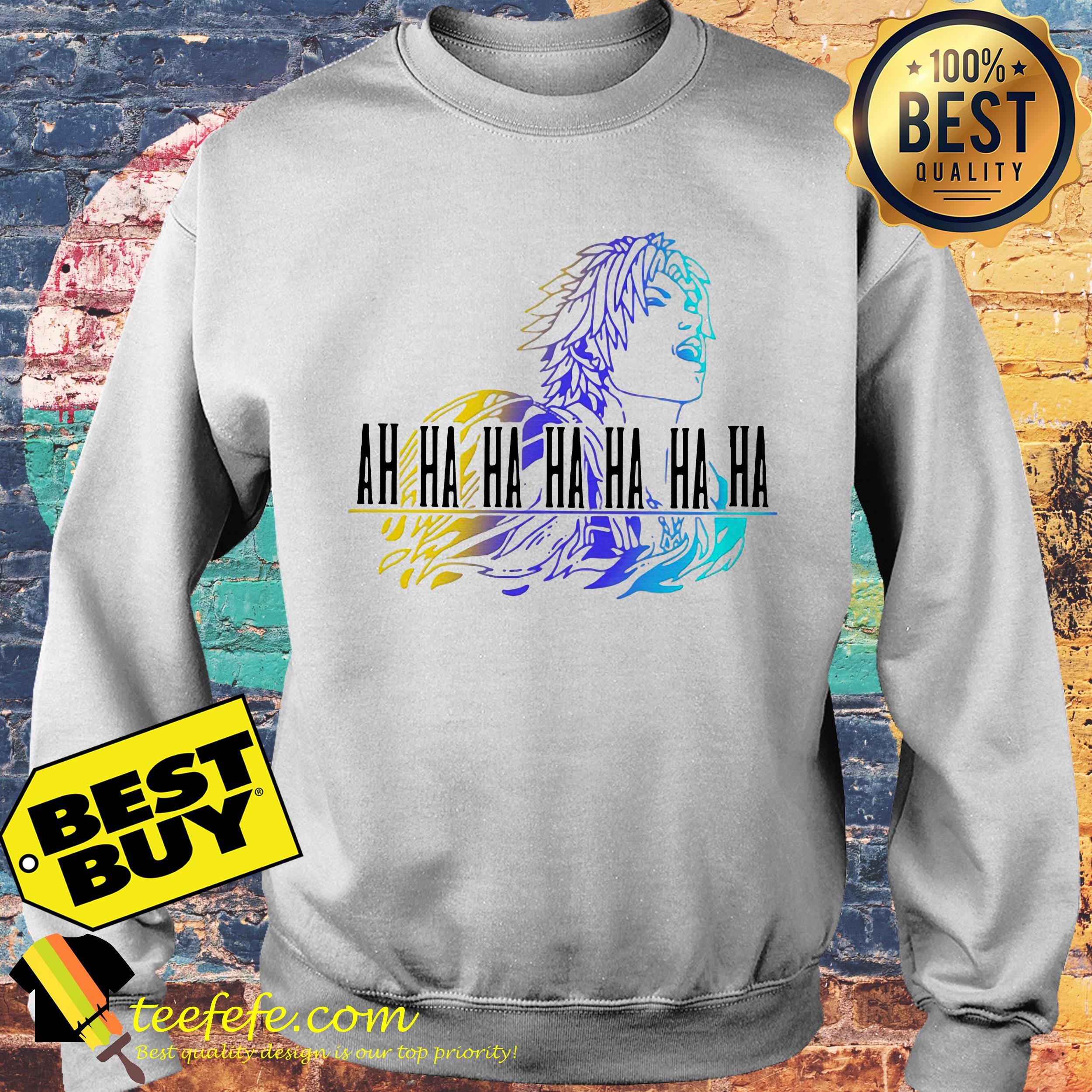 Final Fantasy Tidus Laugh ah ha ha ha sweatshirt