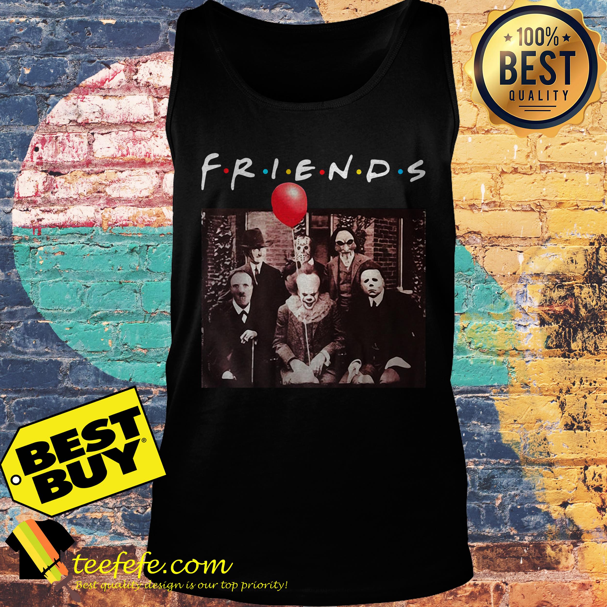 Friends IT Spooky Clown Jason Squad Horror tank top