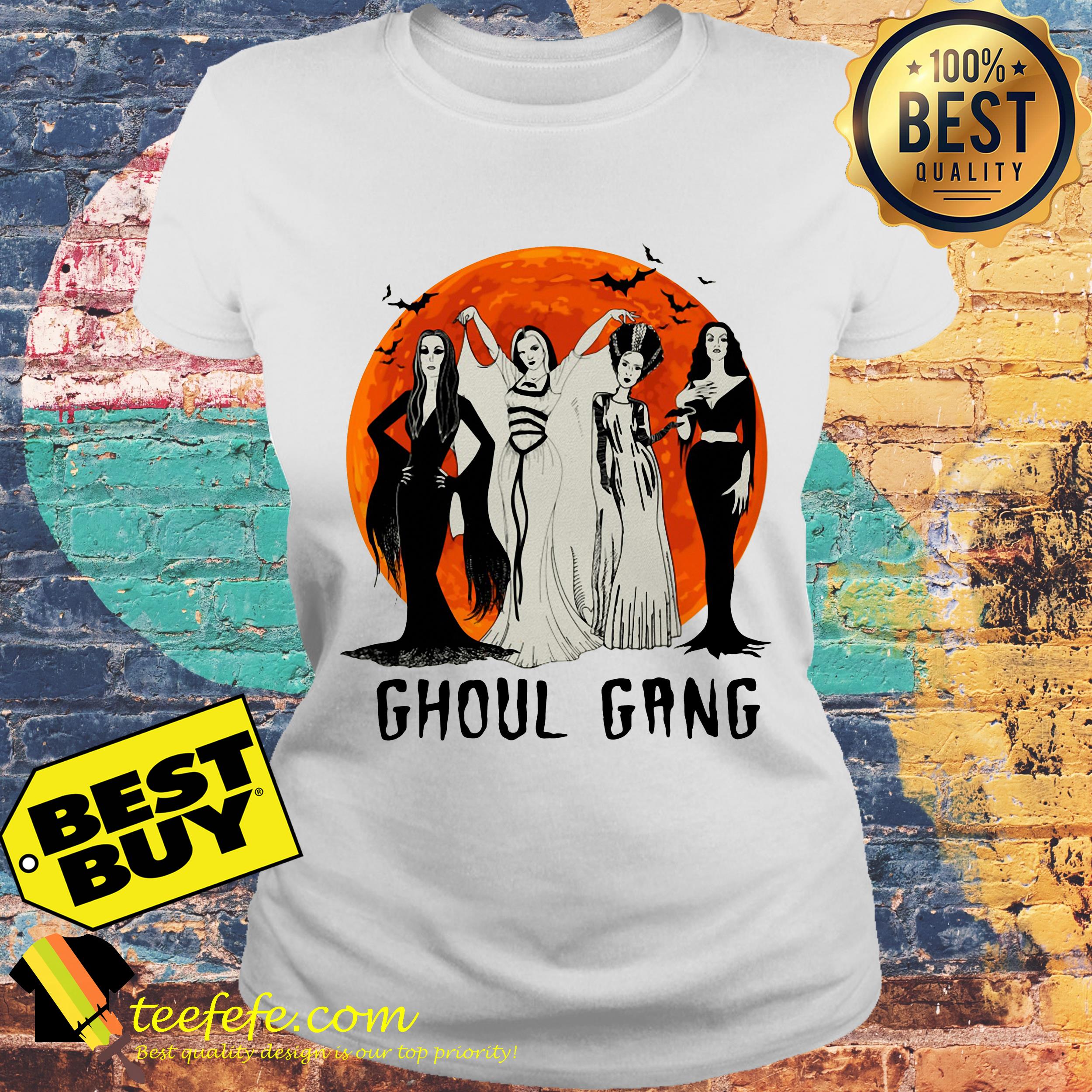 Ghoul Gang Queens of Halloween ladies tee