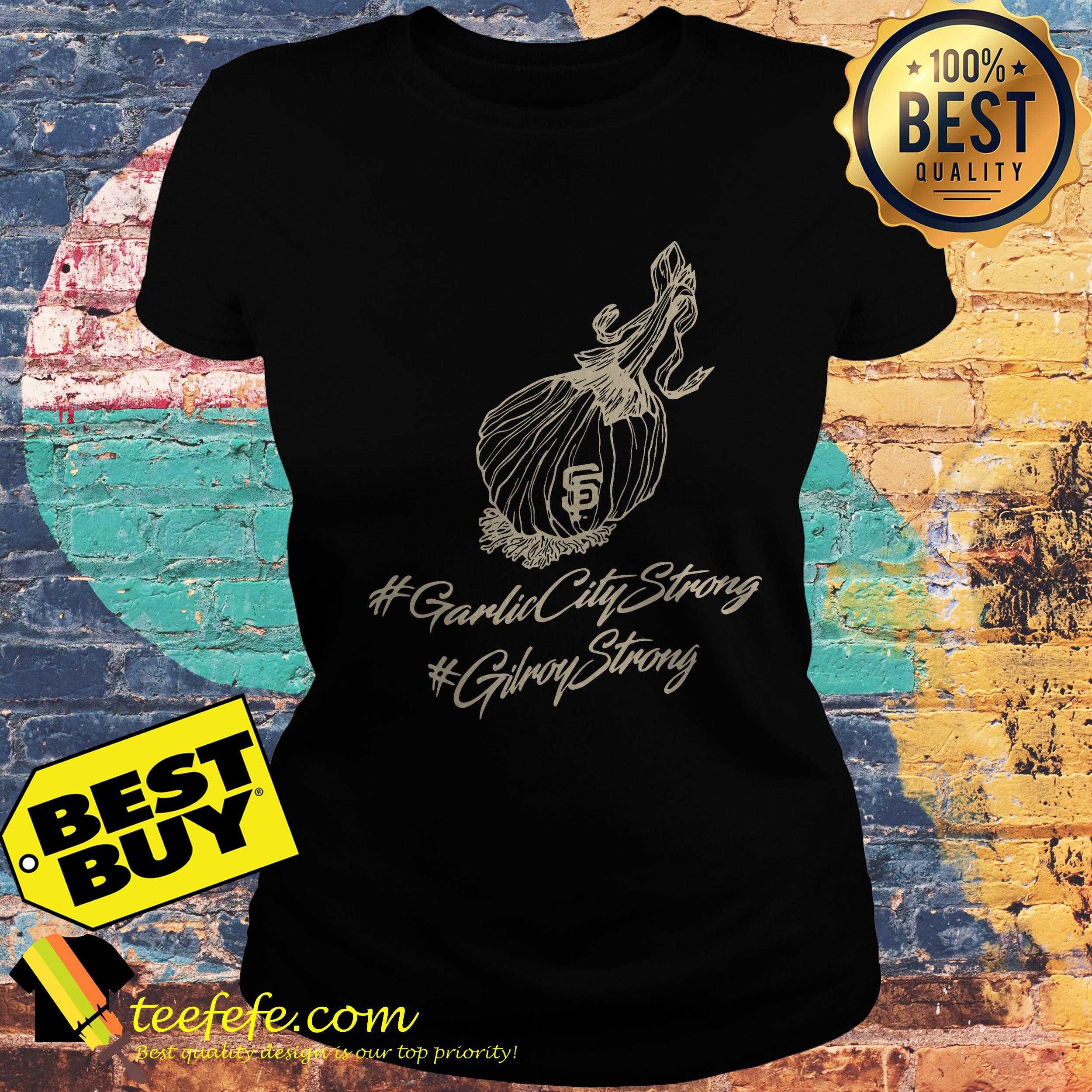 GilroyStrong Created to Raise Money for Victims ladies tee