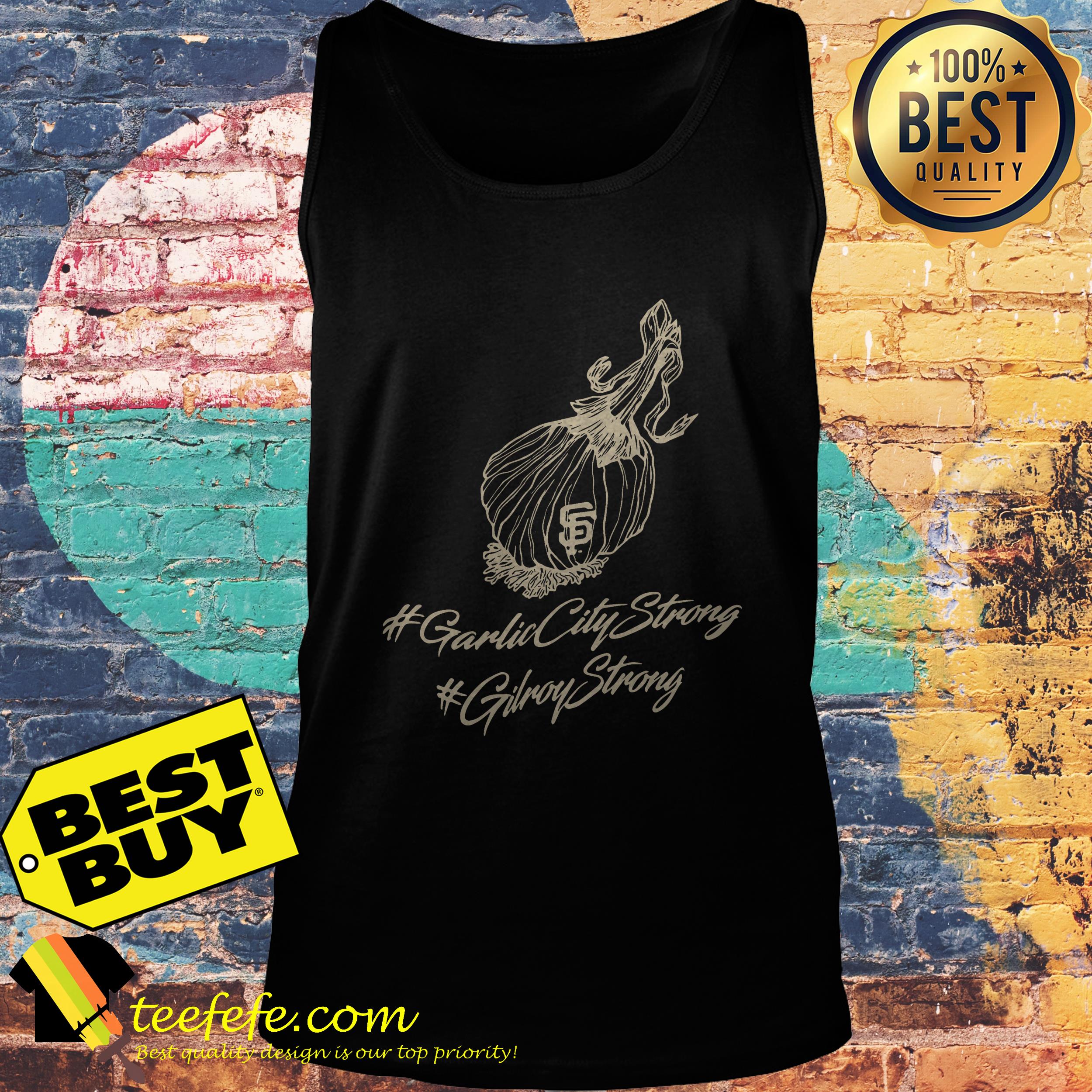 GilroyStrong Created to Raise Money for Victims tank top