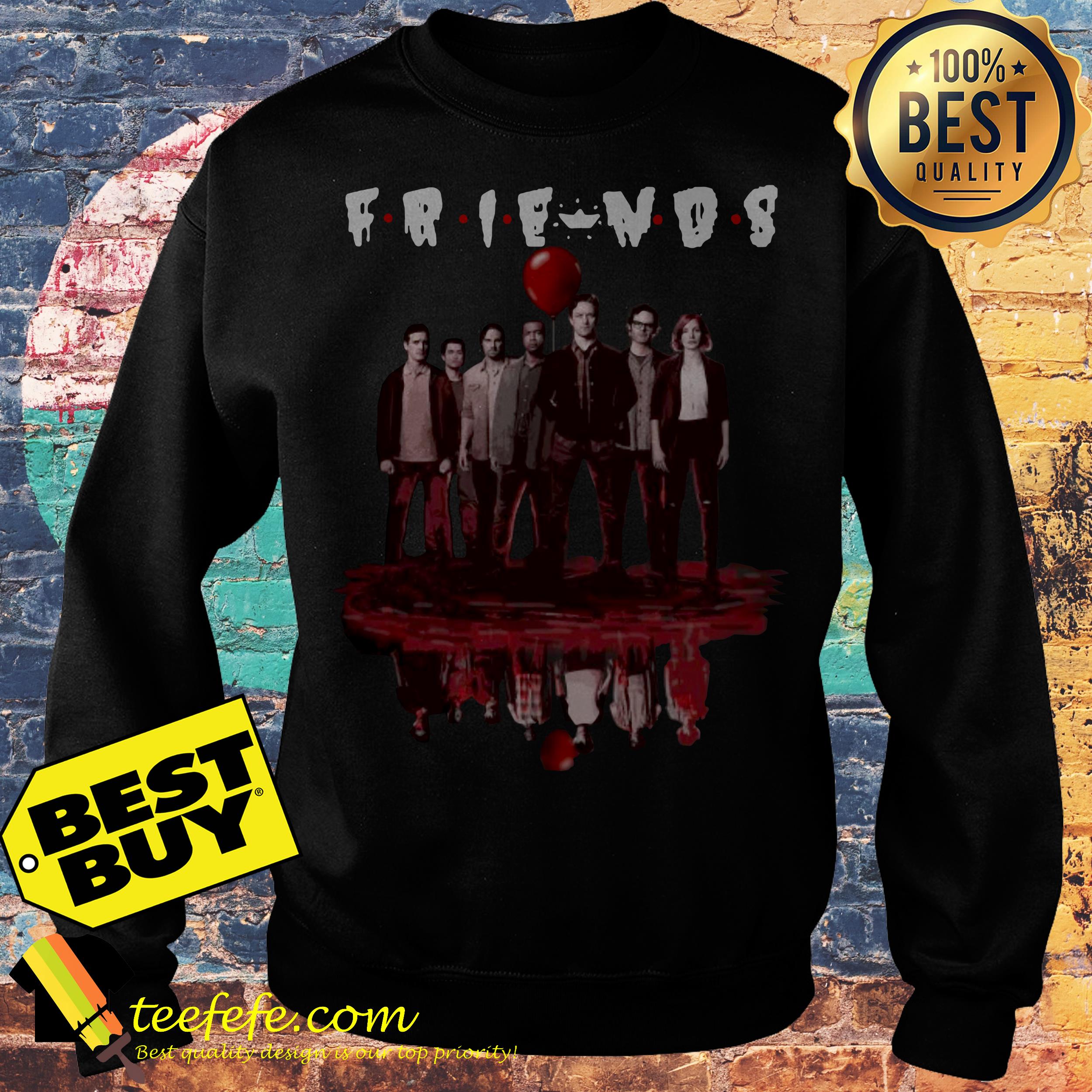 Horror IT Chapter Two movie killers friends shirt Horror IT Chapter Two movie killers friends sweatshirt