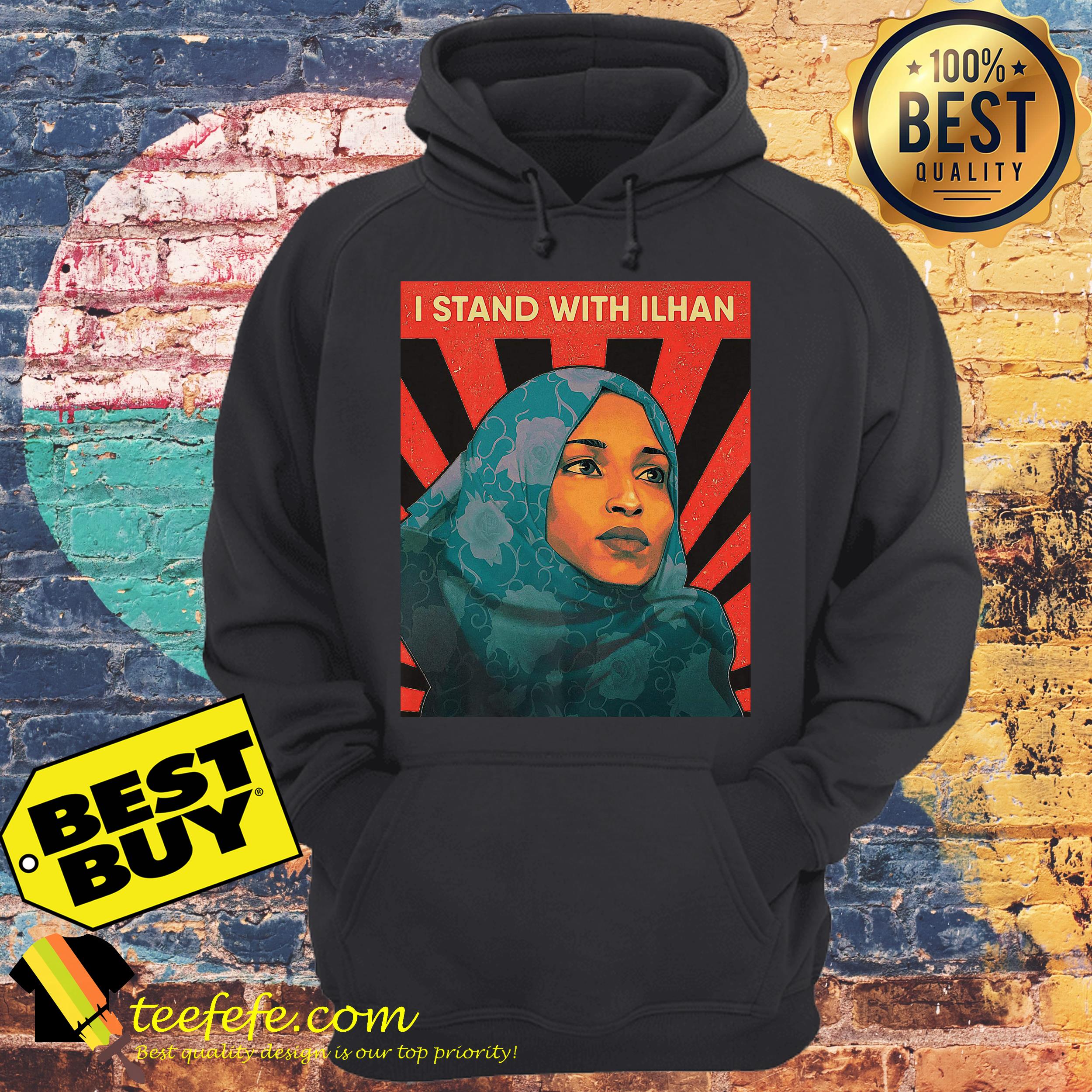 I stand with Ilhan Omar 2020 Feminist Squad Goals AOC shirt