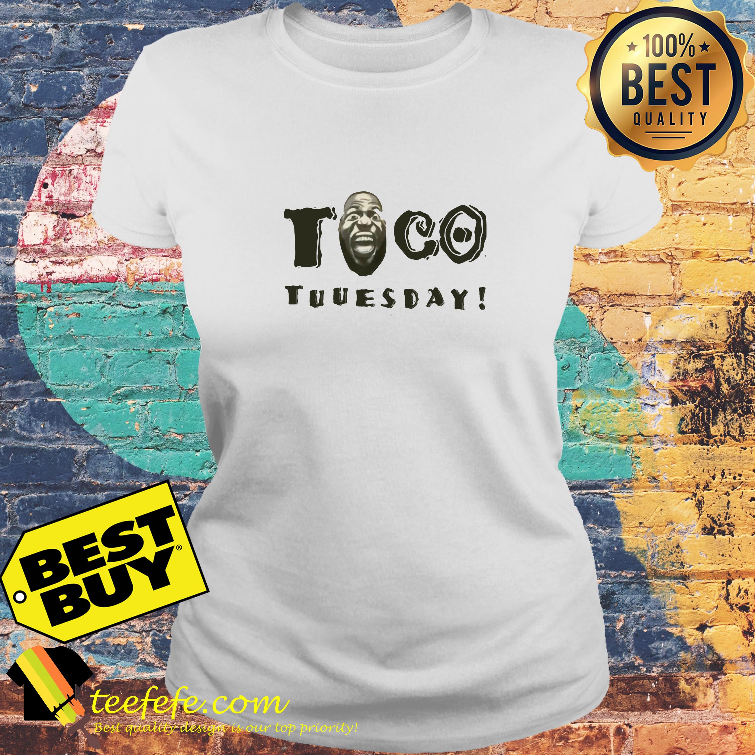 James Lebron Taco Tuesday ladies tee