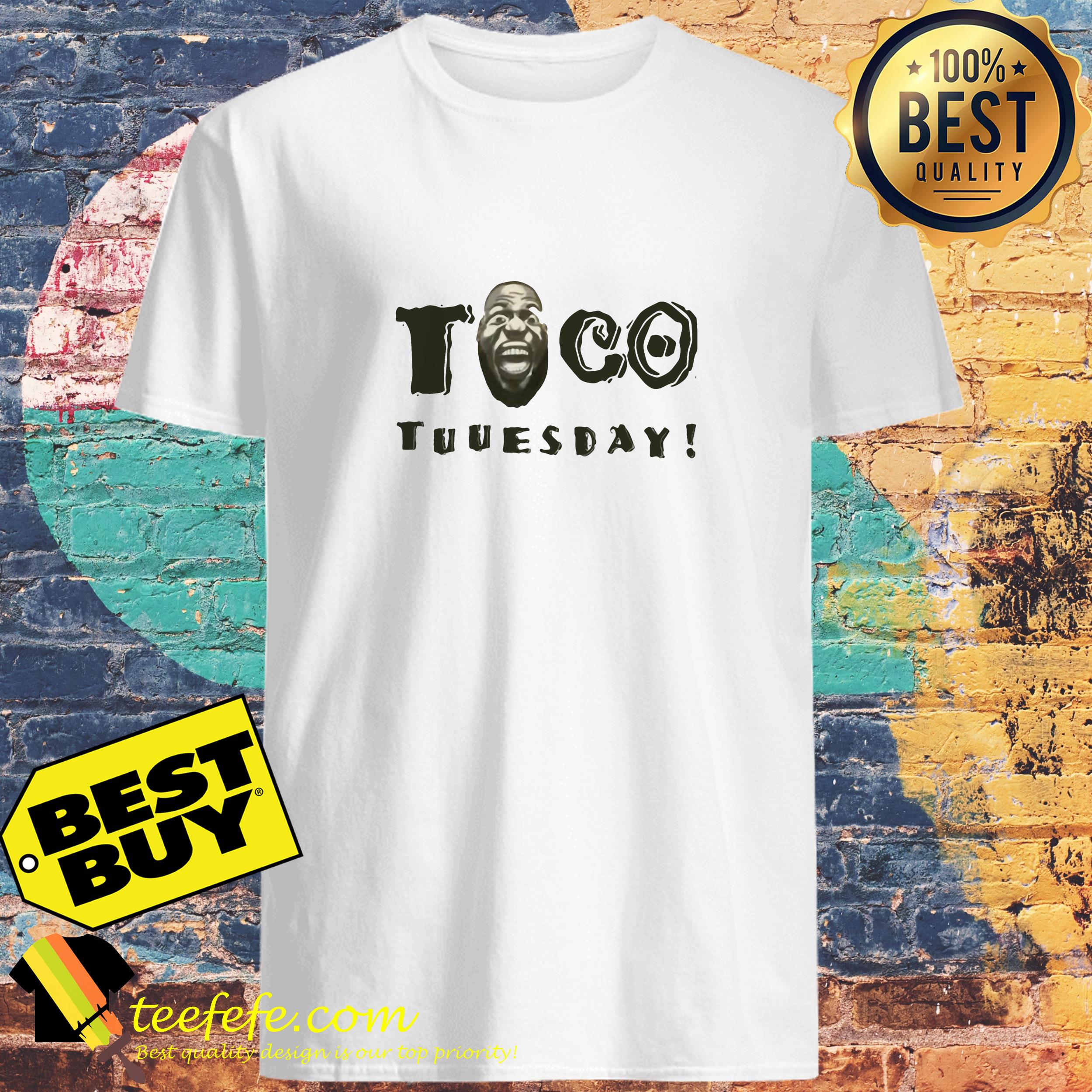 James Lebron Taco Tuesday shirt