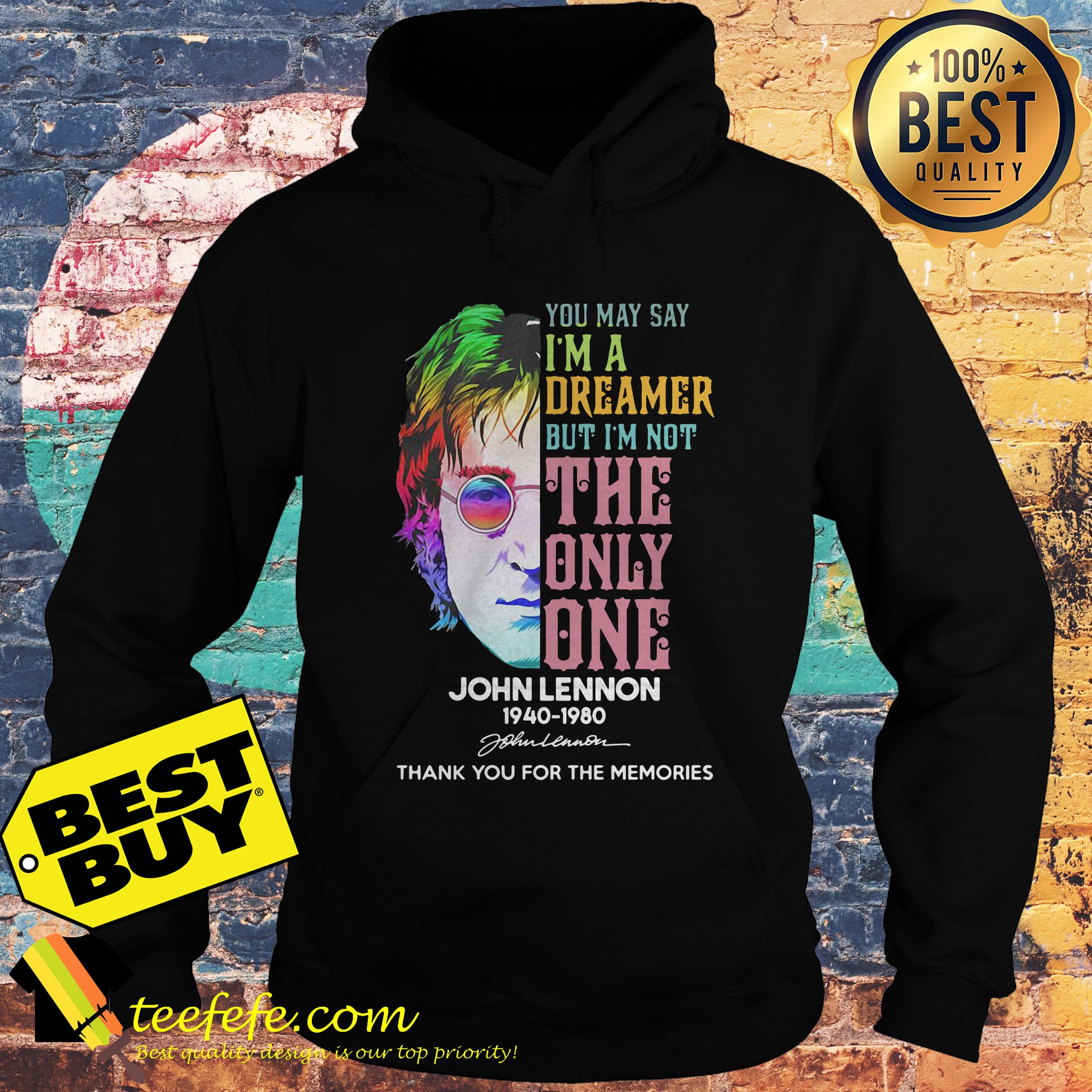 LGBT You may say I'm a dreamer but I'm not the only one John Lennon hoodie