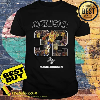 NBA Los Angeles Lakers Magic Johnson 32 shirt