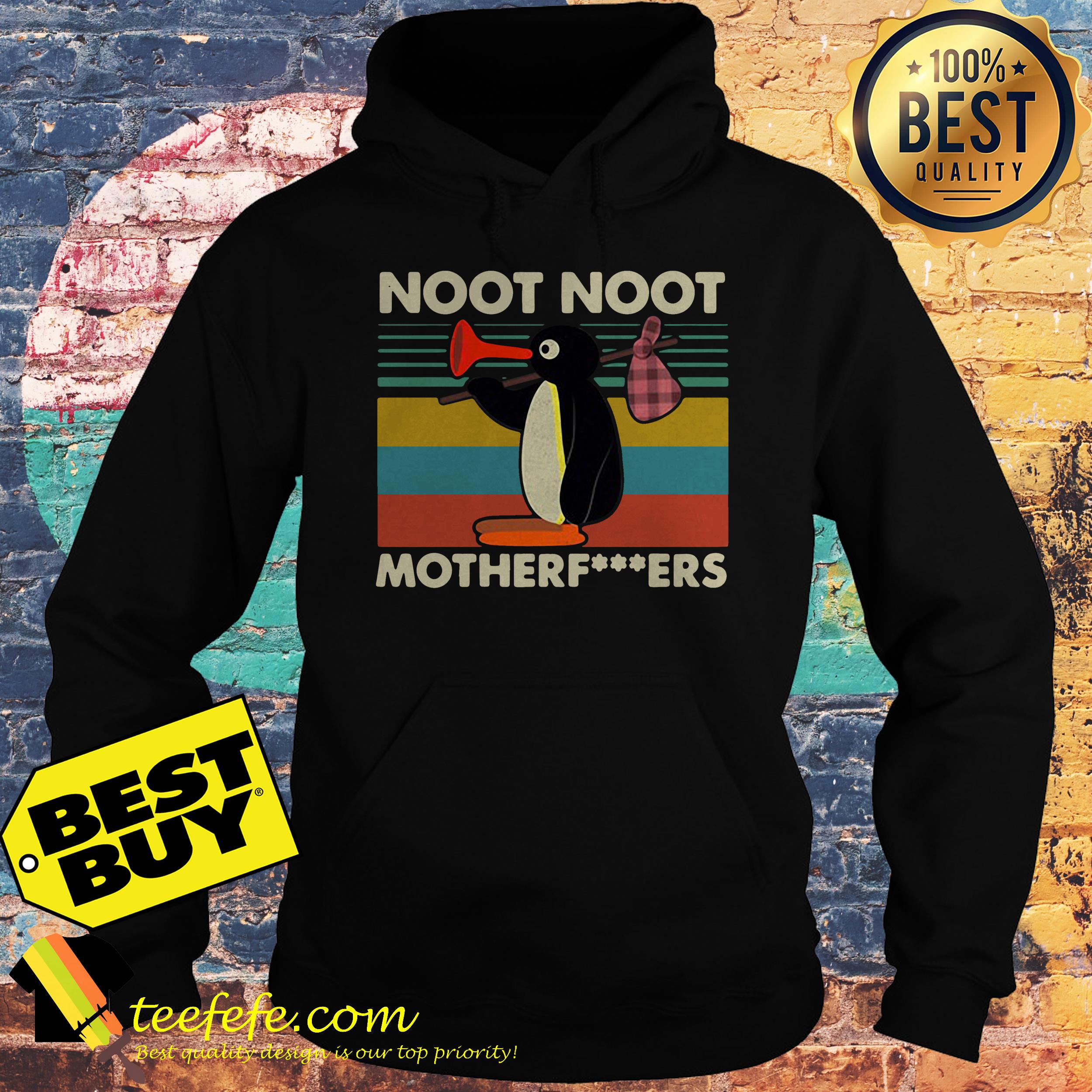 Noot Noot Motherfuckers Penguin Vintage hoodie