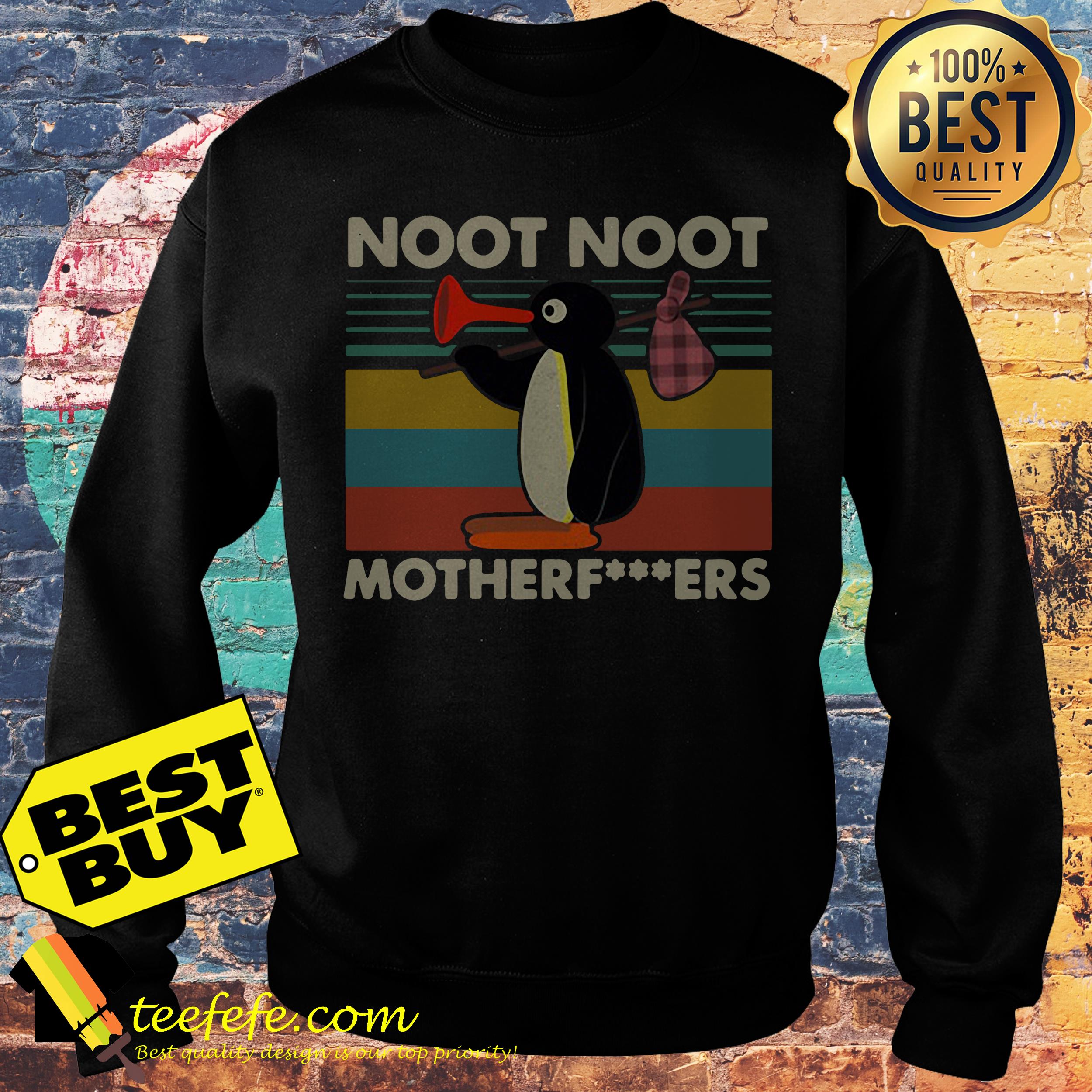 Noot Noot Motherfuckers Penguin Vintage sweatshirt
