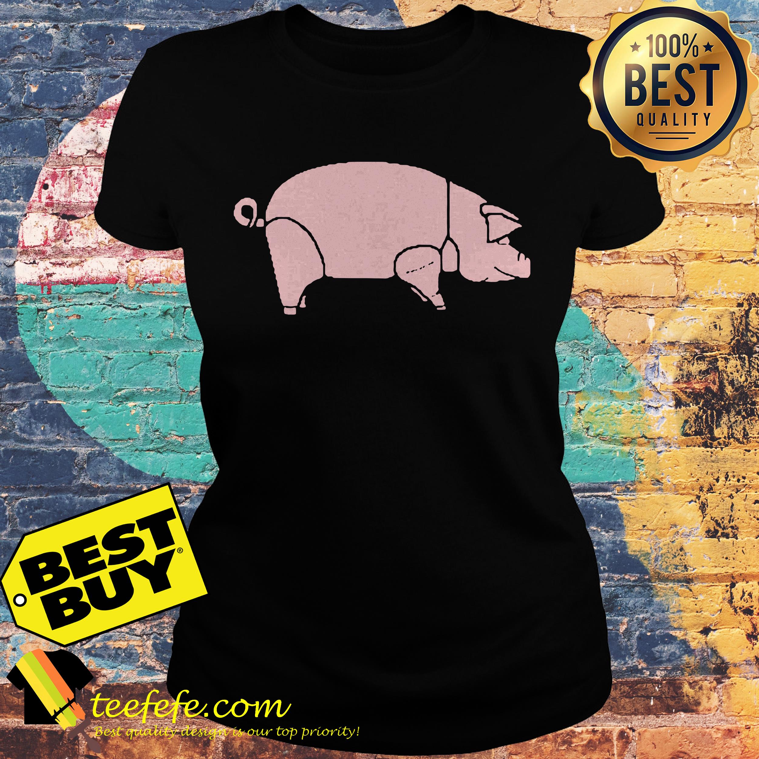 Official Porsche Pink Pig ladies tee