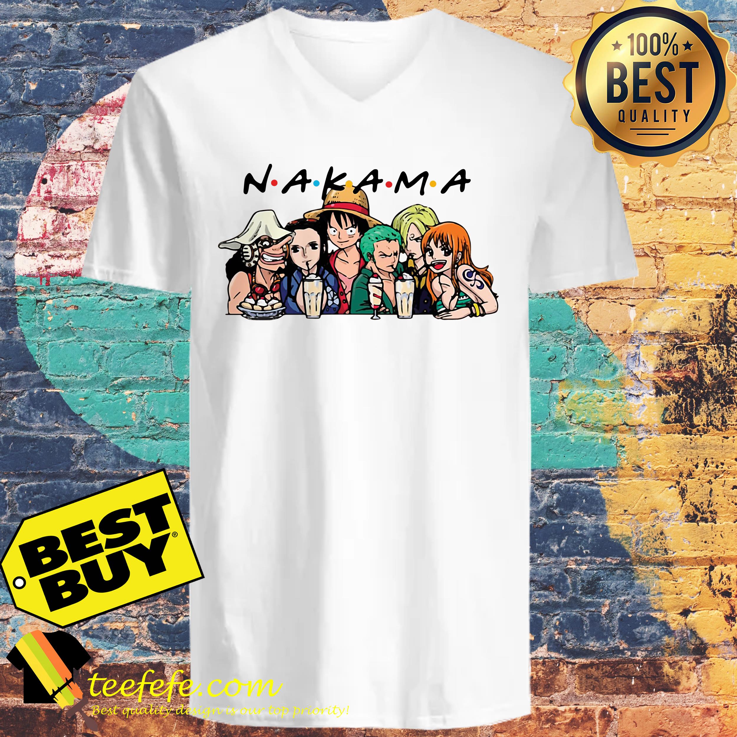 One Piece characters Nakama Friends TV show sweatshirt