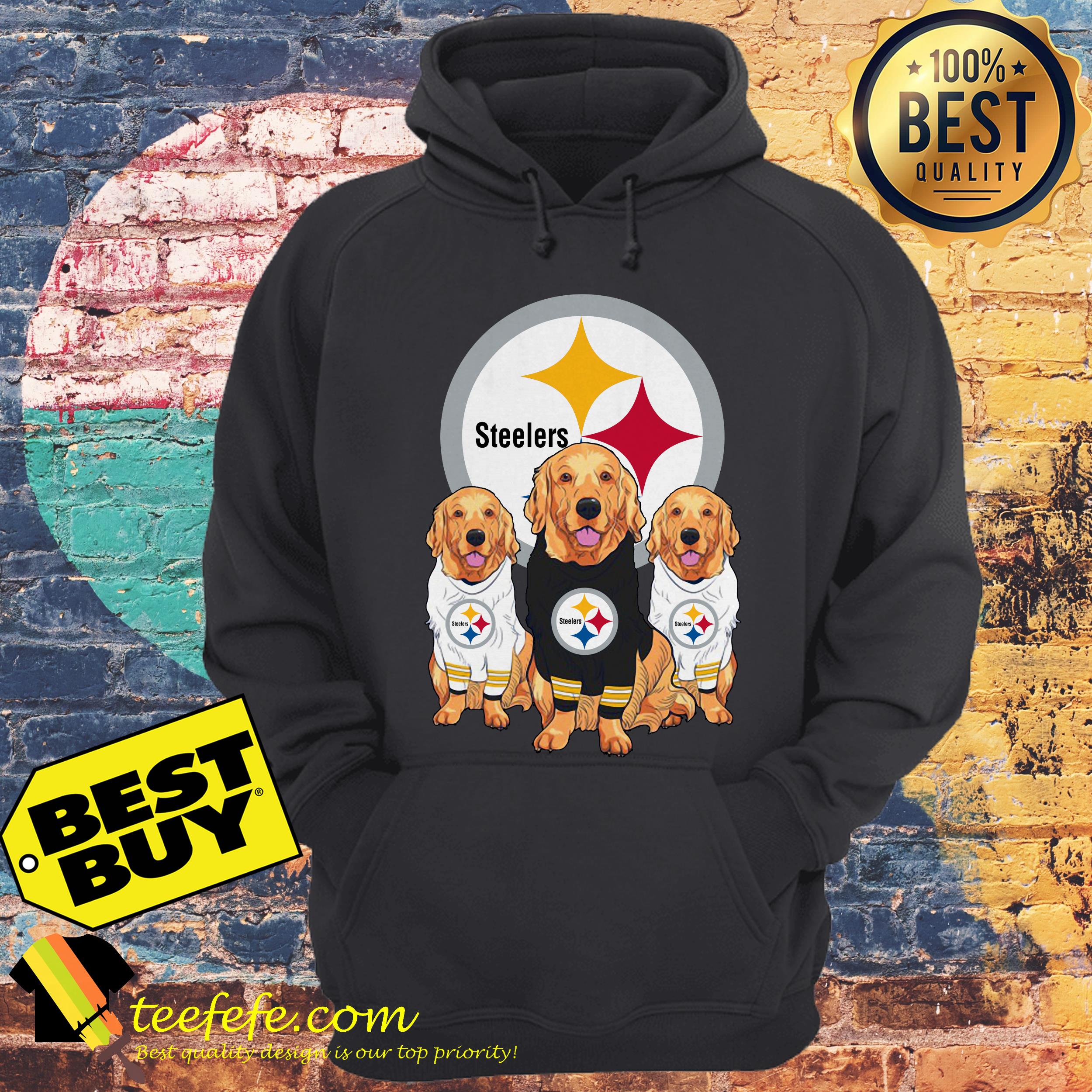 Pittsburgh Steelers Dog Golden Retriever shirt Pittsburgh Steelers Dog Golden Retriever hoodie