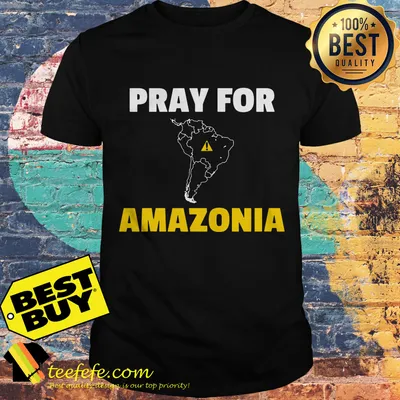 Pray for Amazonia the Amazon in danger shirt