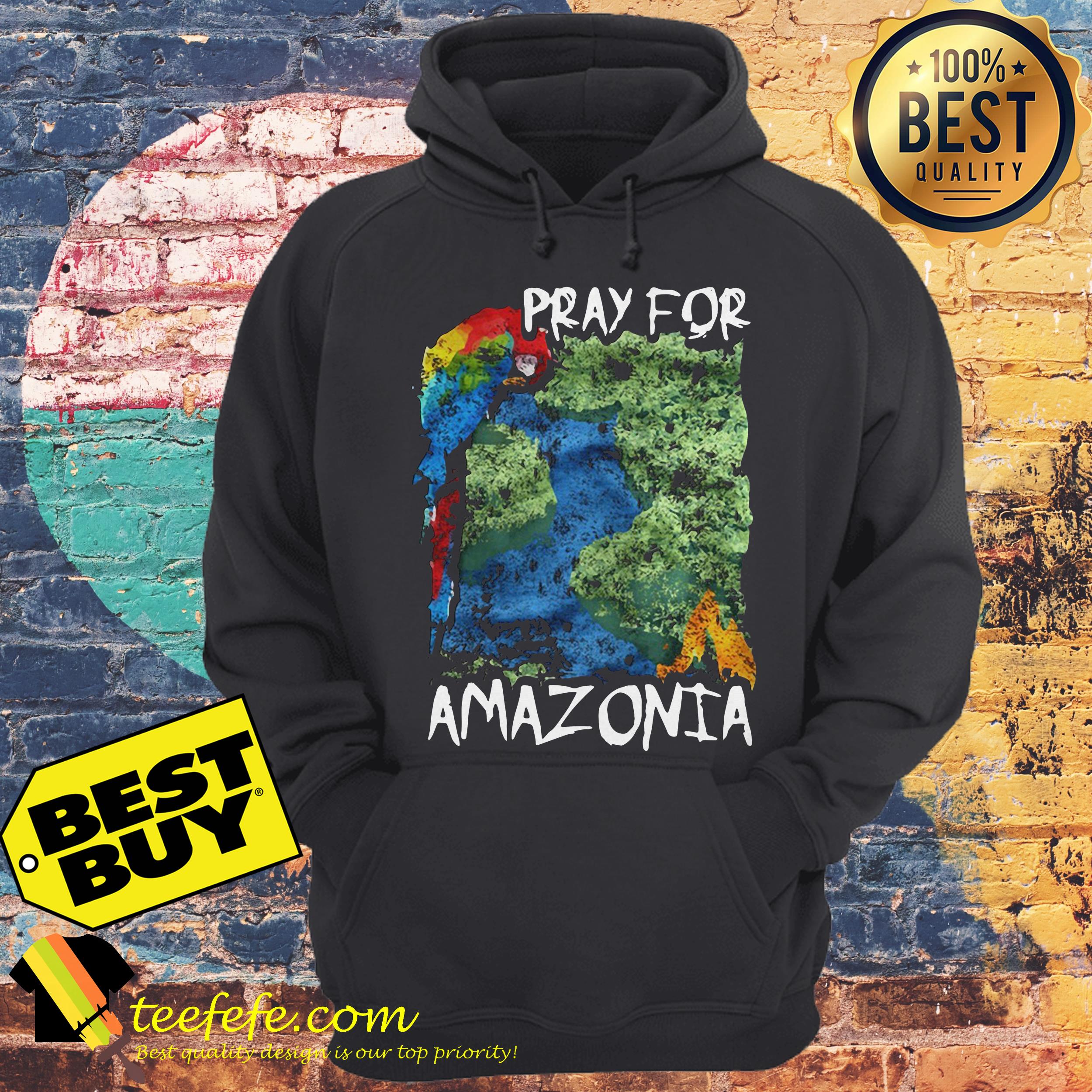 Pray for Amazonia Rainforest hoodie
