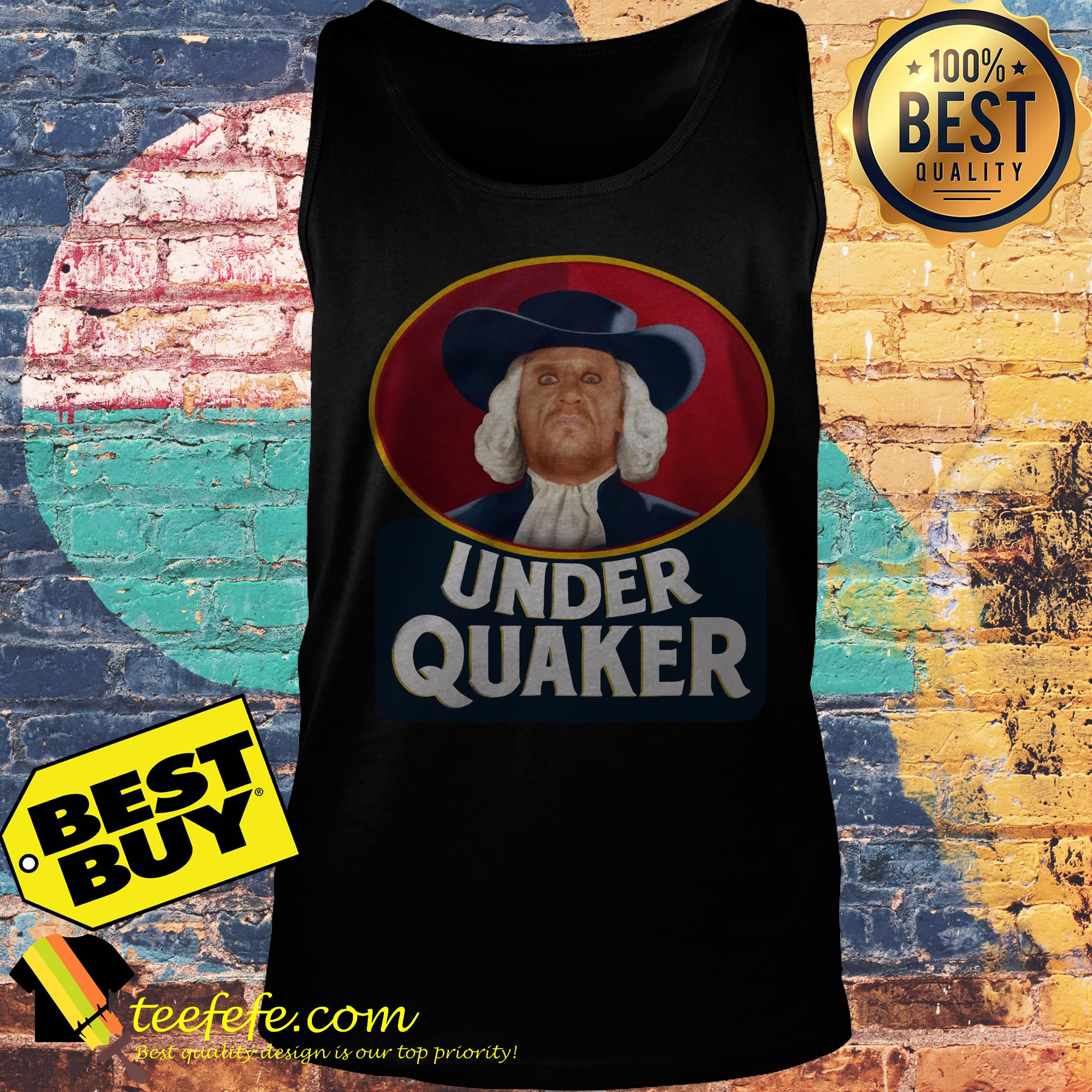 Quaker Oats Under Quaker tank top