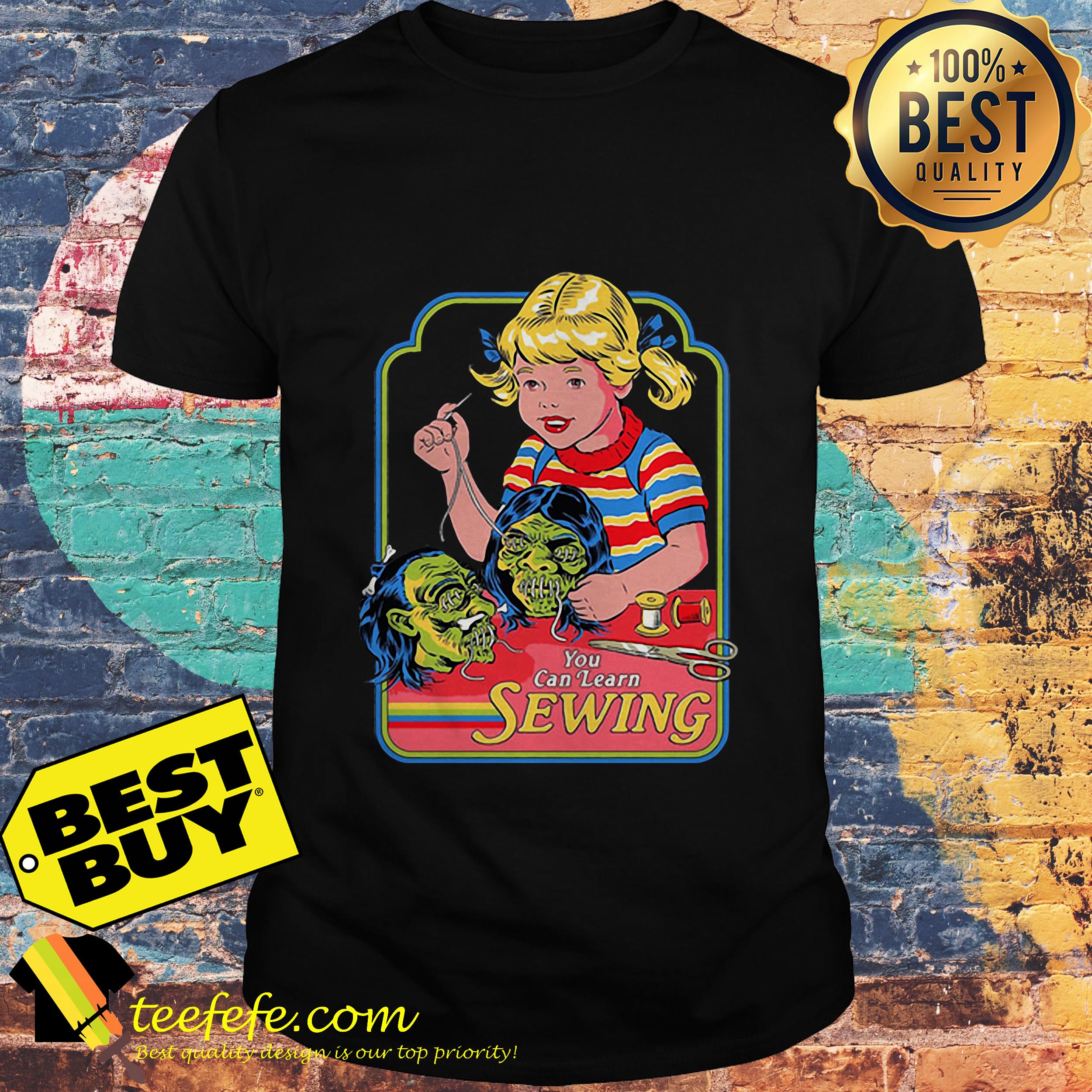 Steven Rhodes You Can Learn Sewing shirt