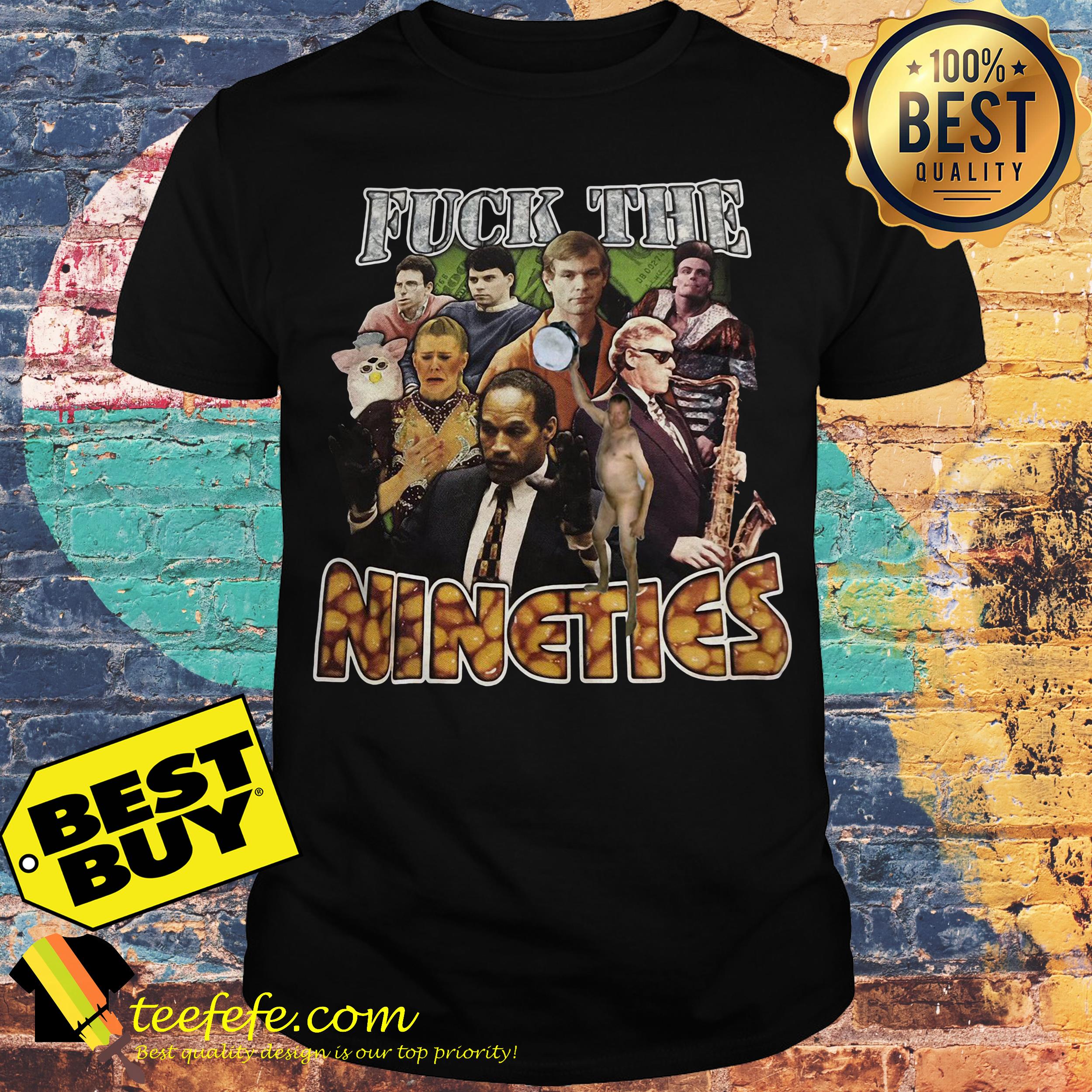 Teenage Stepdad Fuck the Nineties shirt