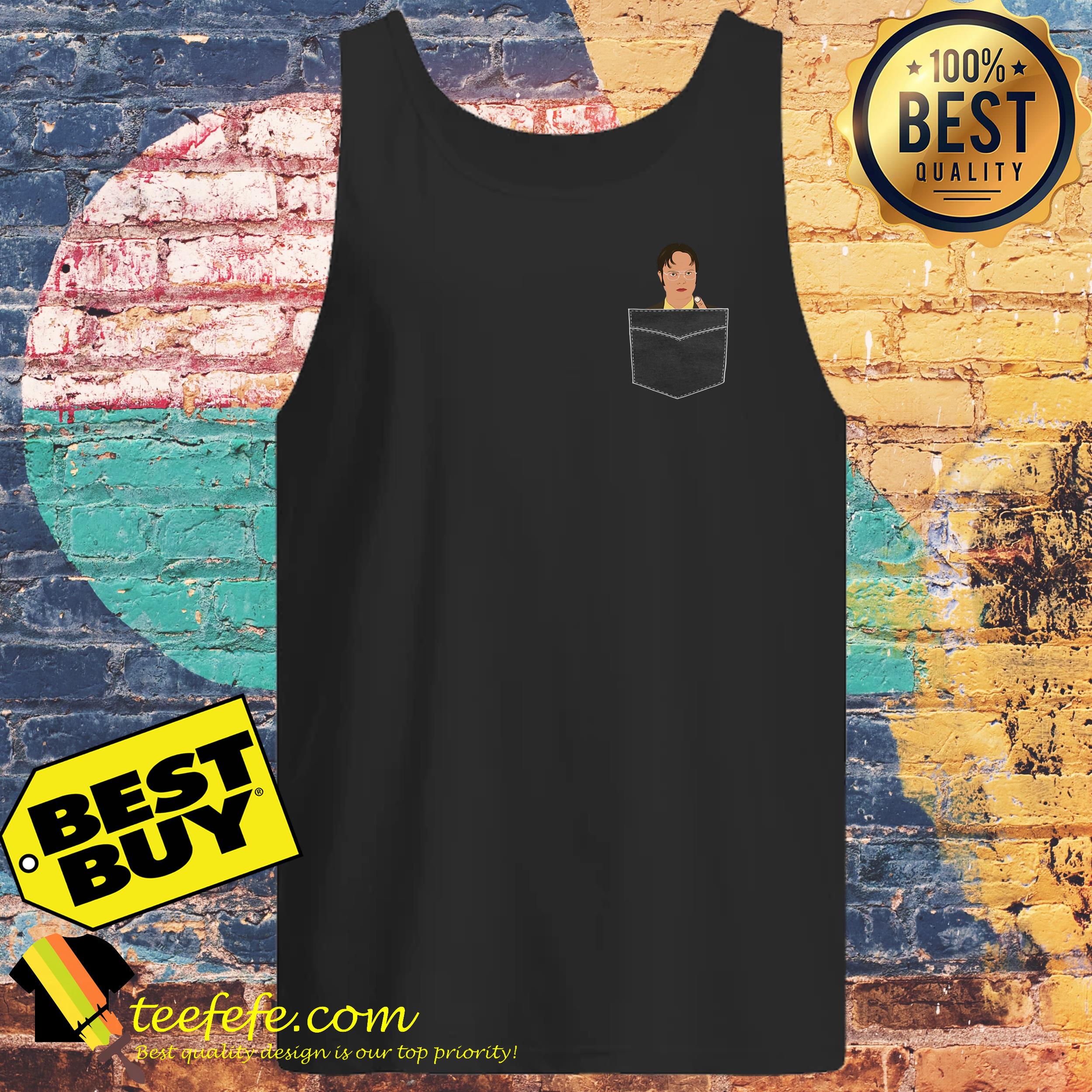 The Office Pocket Middle Finger shirt The Office Pocket Middle Finger tank top