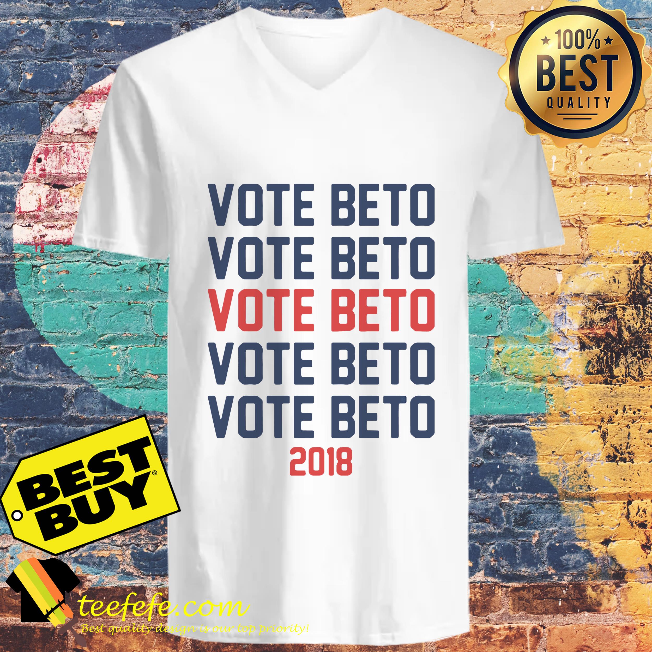 Vote Beto 2018 Election v-neck