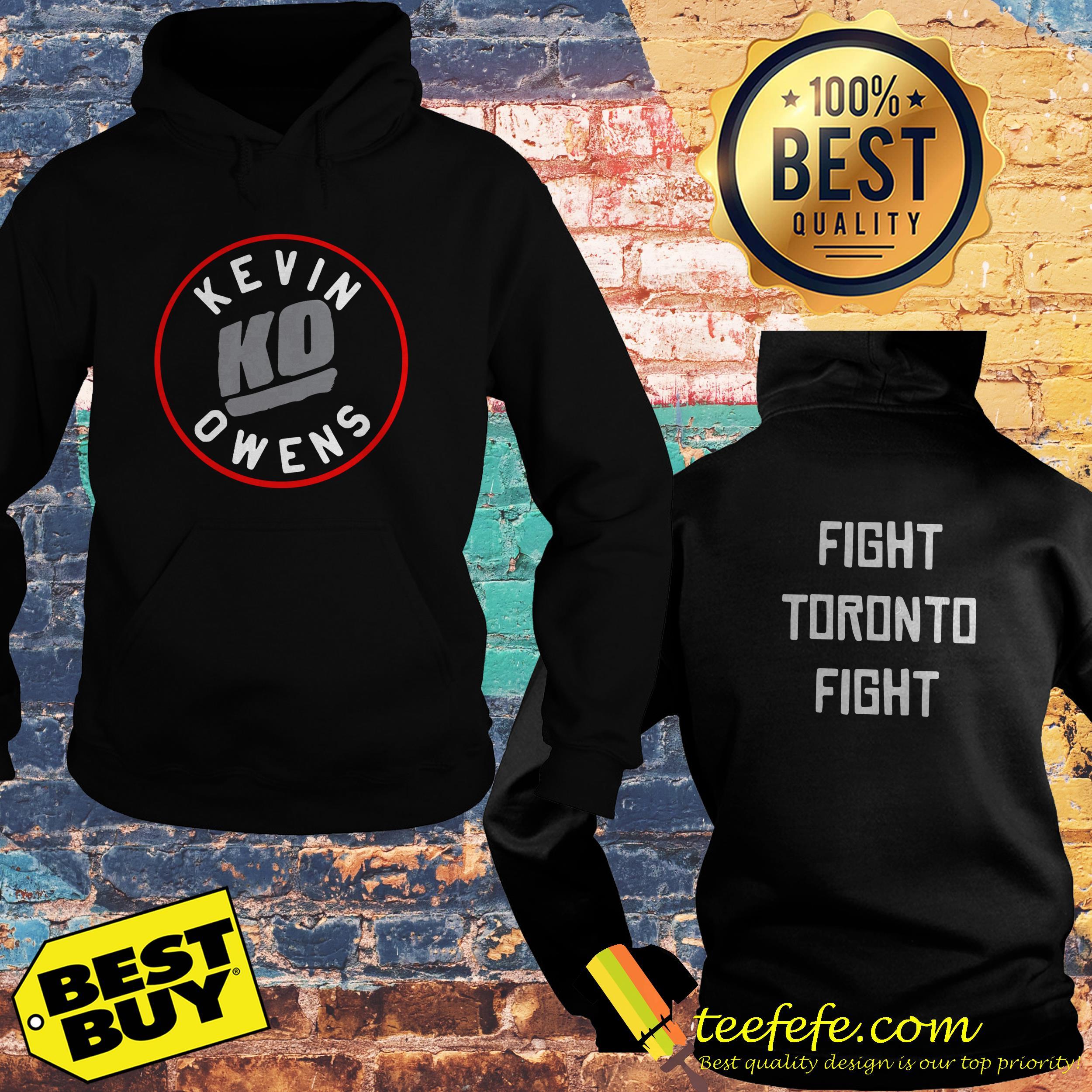WWE Kevin Owens KO fight Toronto Show Authentic hoodie