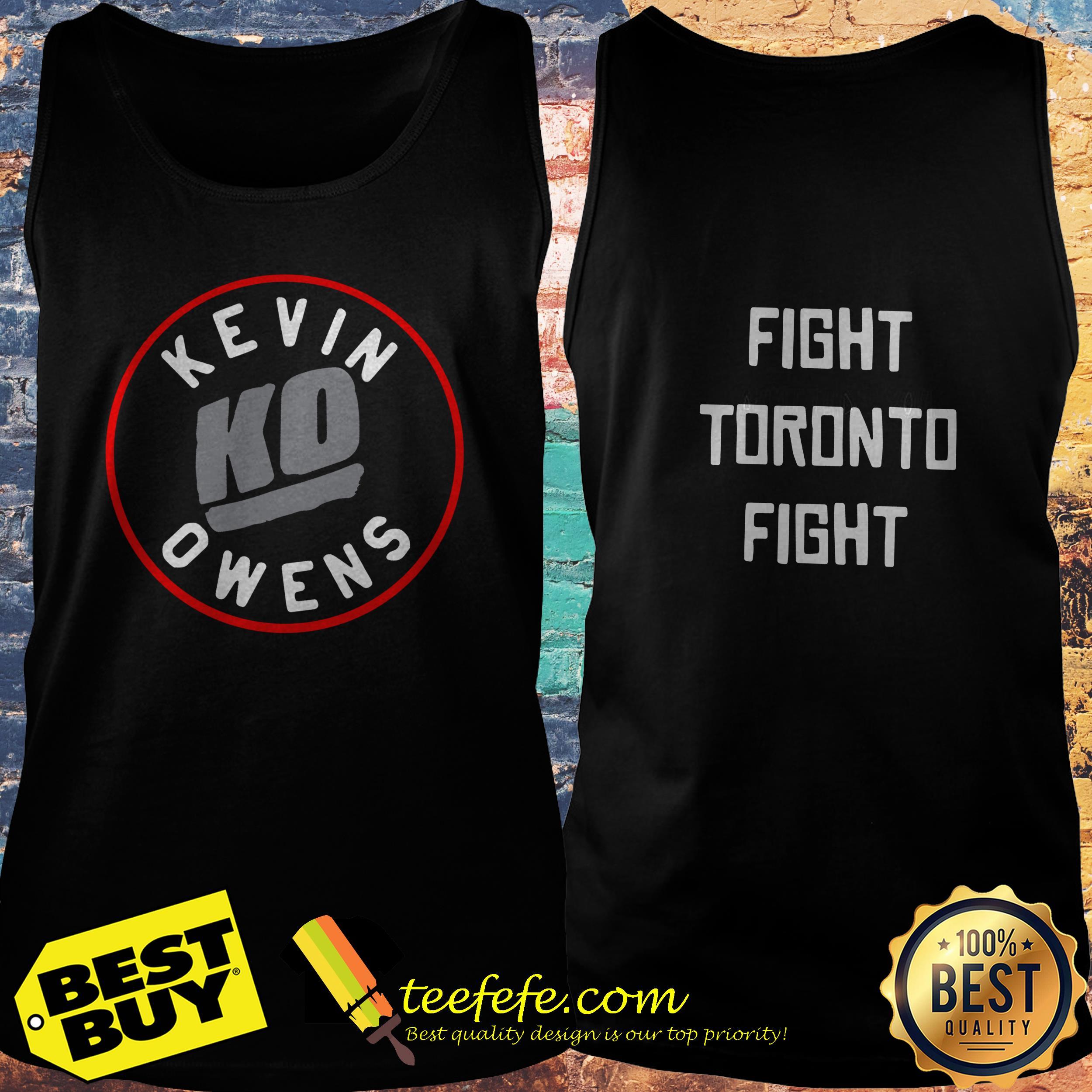 WWE Kevin Owens KO fight Toronto Show Authentic tank top