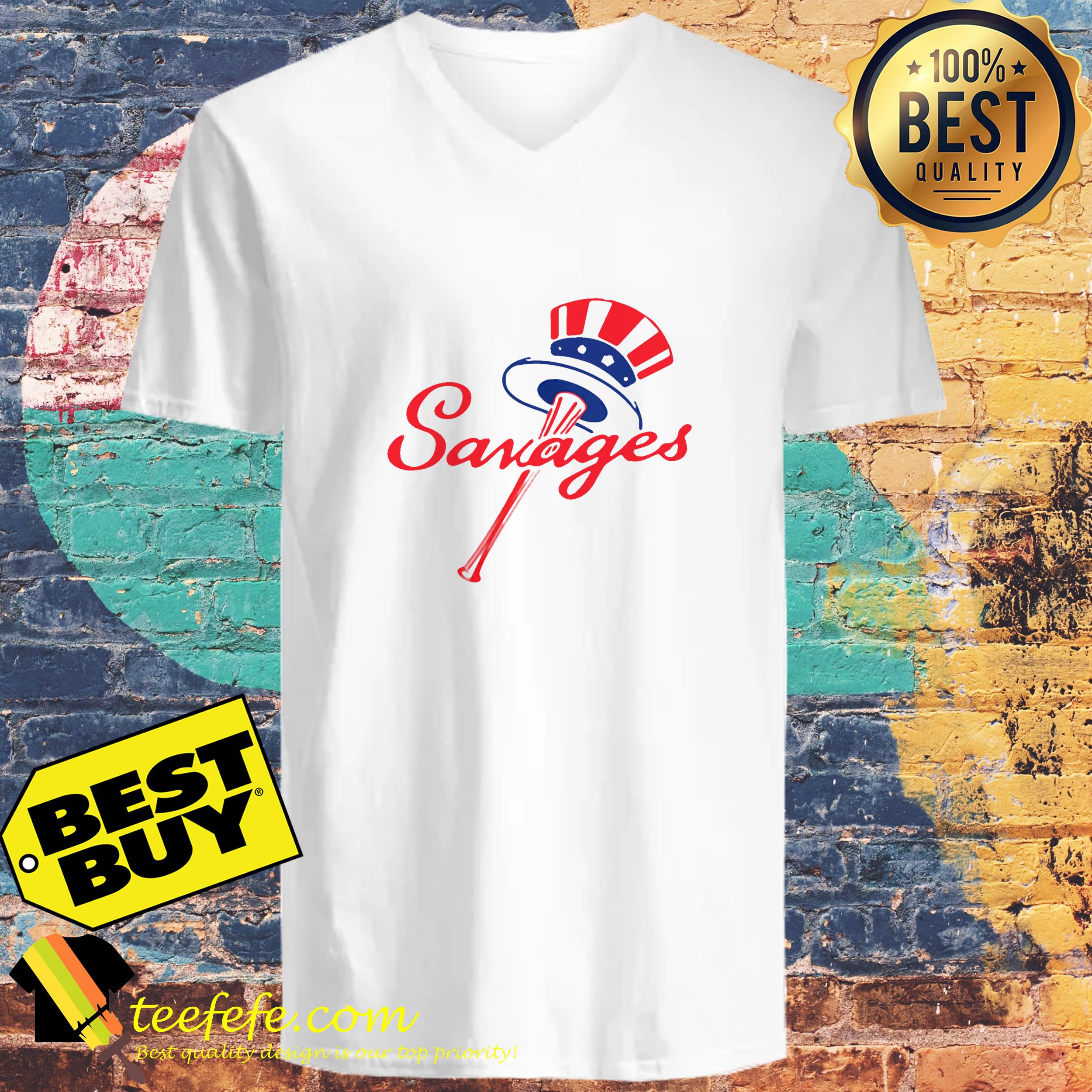 Yankees Fucking Savages logo sweatshirt