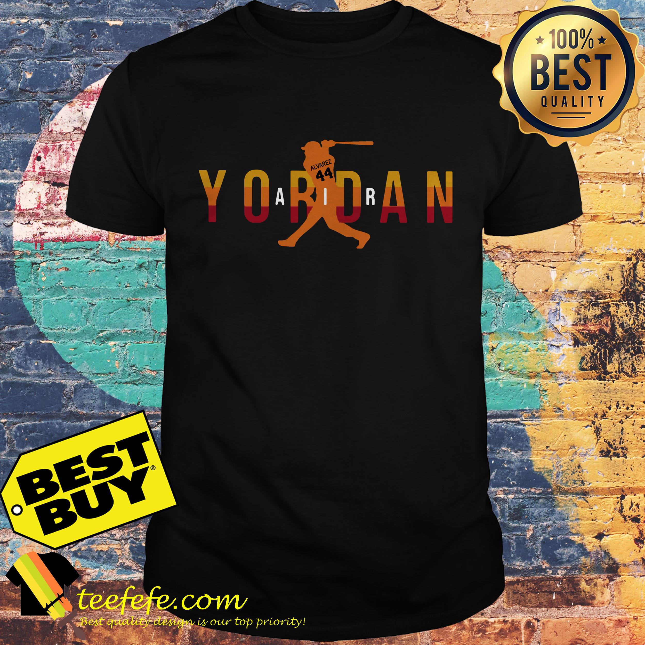 Yordan Alvarez Air Jordan shirt