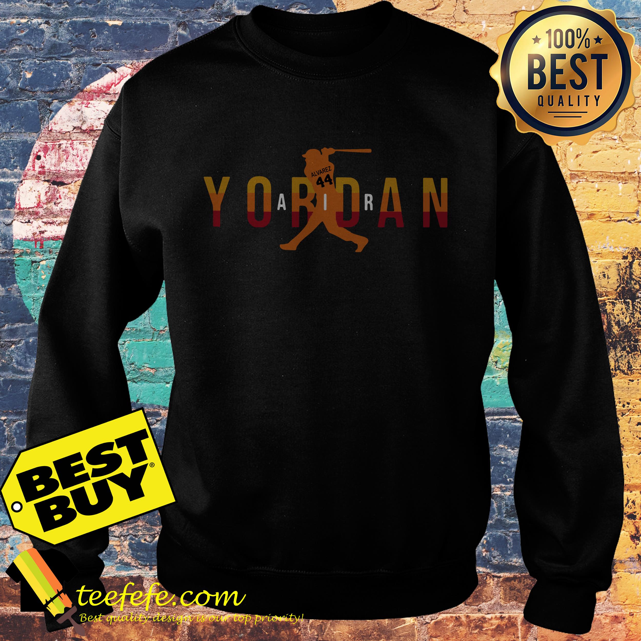Yordan Alvarez Air Jordan sweatshirt