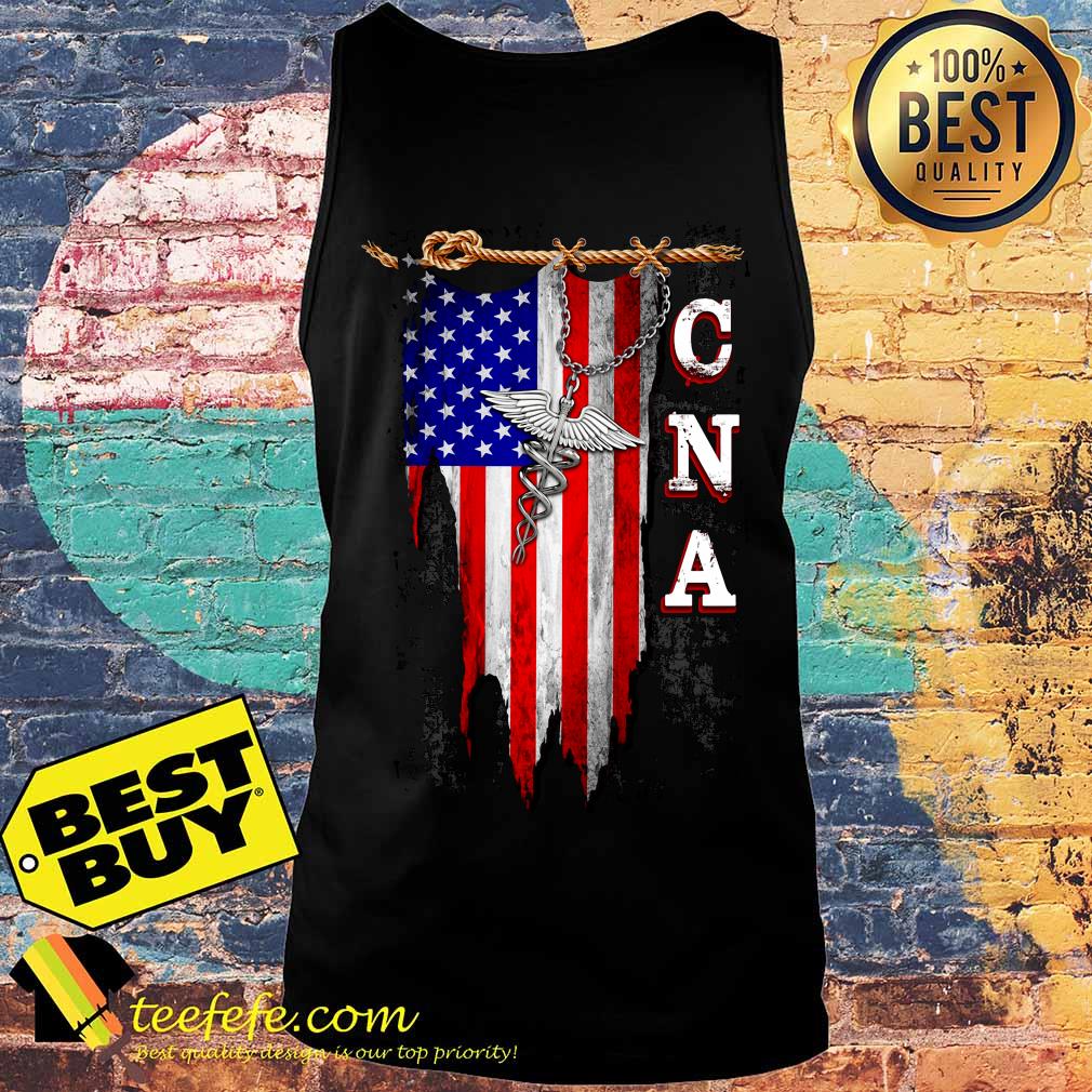 Official American Flag CNA tank top