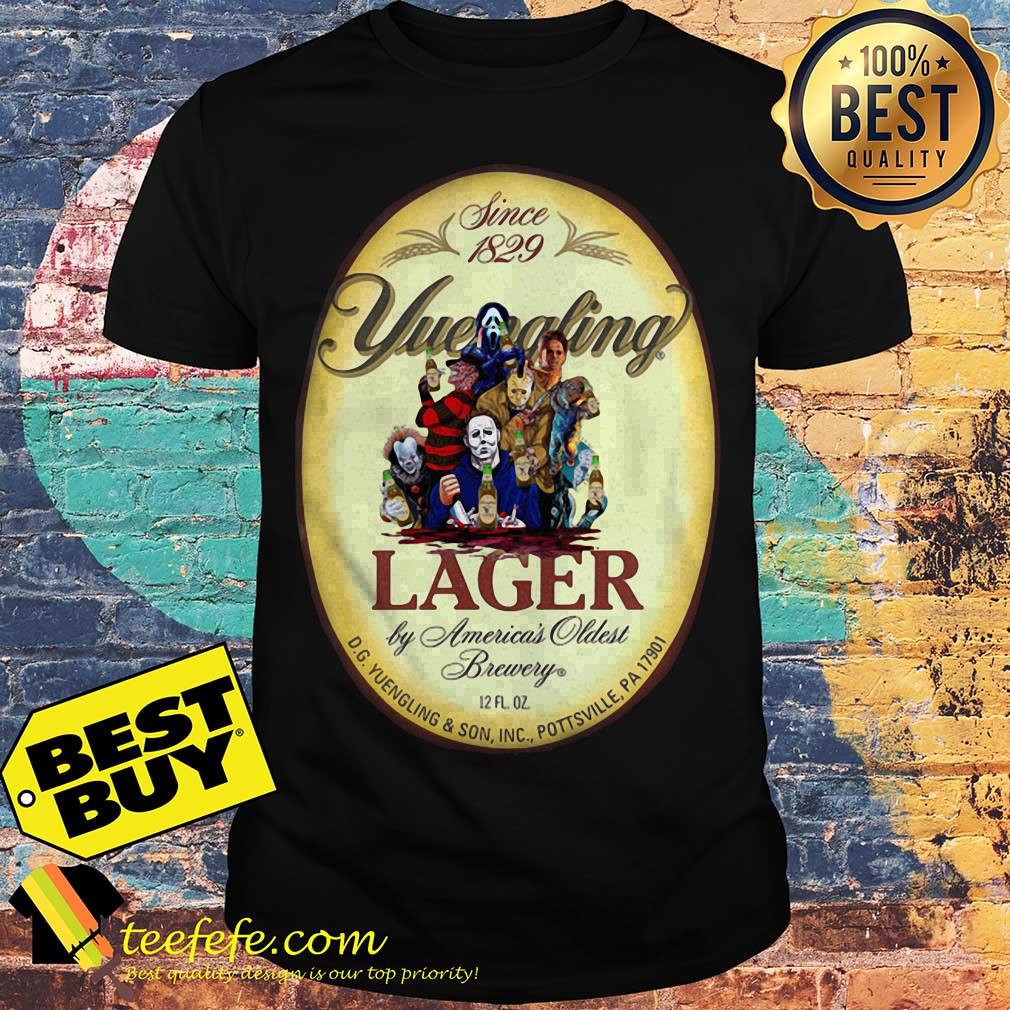 Beer Halloween since 1829 Yuengling lager by America's oldest brewery shirt Beer Halloween since 1829 Yuengling lager by America's oldest brewery shirt