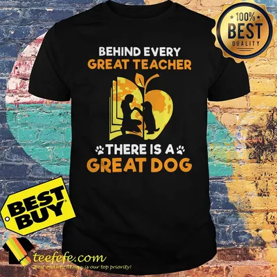 Behind every great librarian there is a great Dog paws shirt