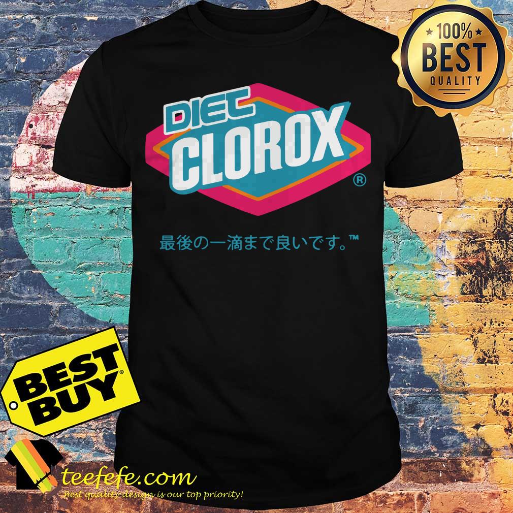 Diet Clorox all over print shirt Diet Clorox all over print shirt