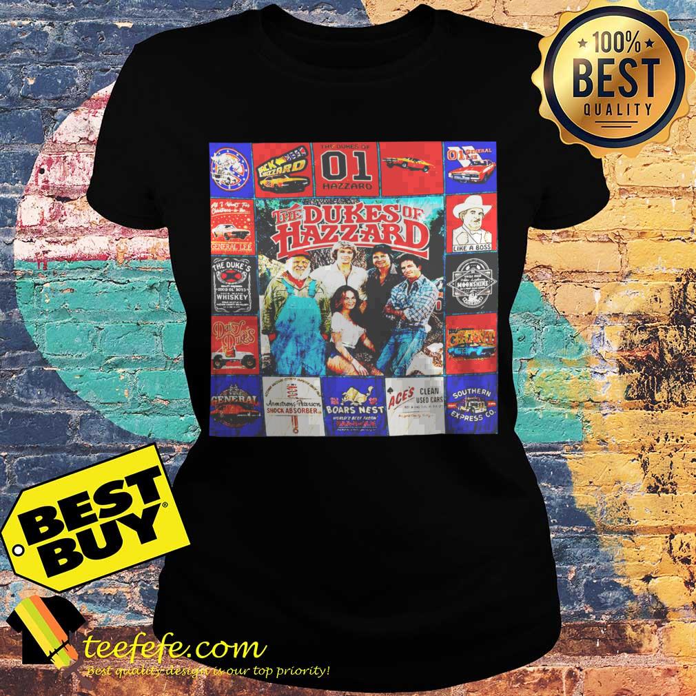 Dukes of Hazzard Collectors Personalized poster With Your Name ladies tee