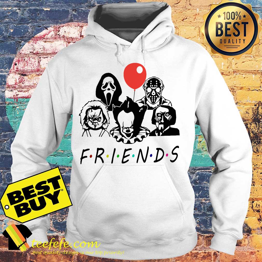 Friends Halloween Horror Movies Characters hoodie