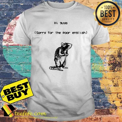 Hi Guys Sorry for the poor english shirt
