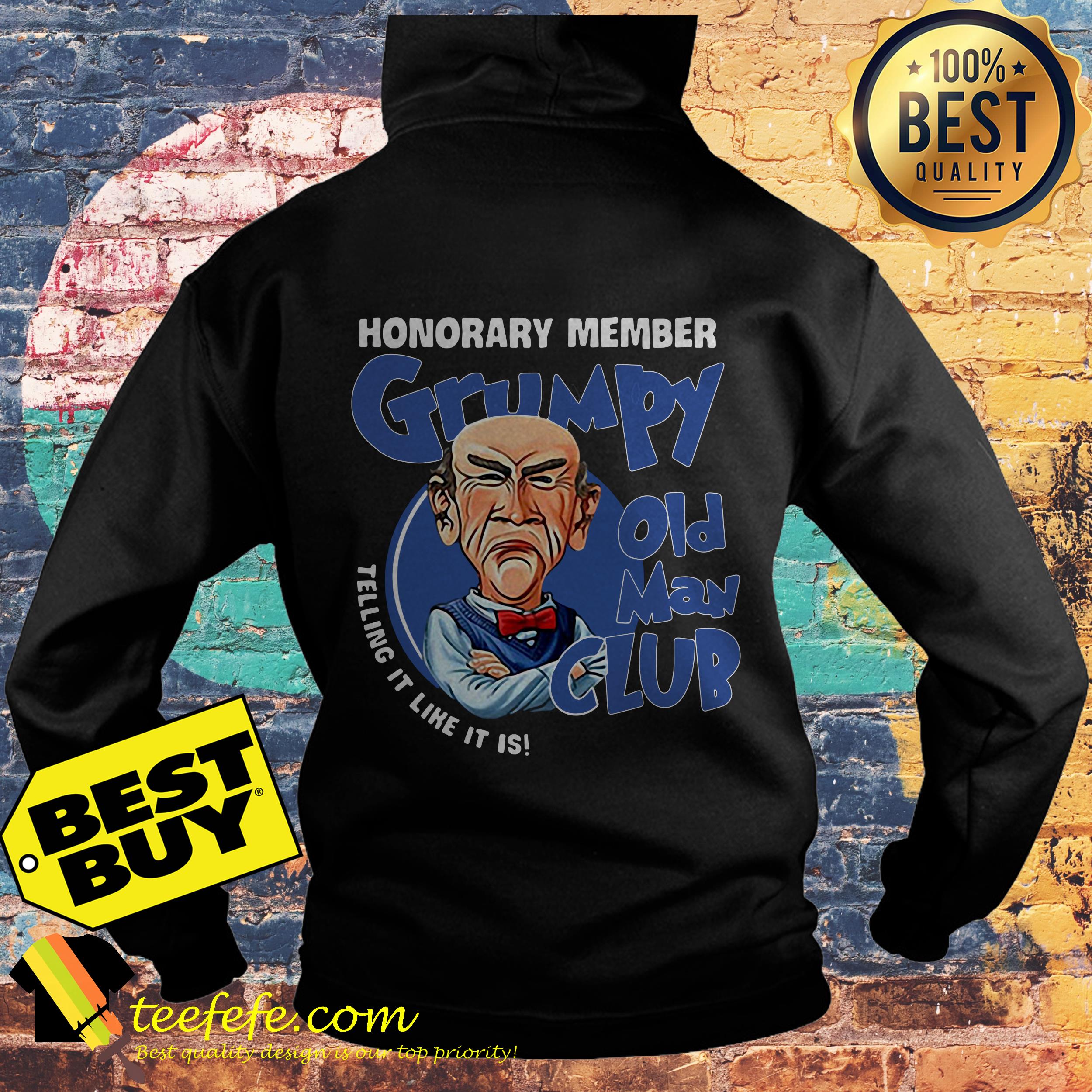 Honorary Member Grumpy Old Man Club Telling It Like It Is Walter hoodie